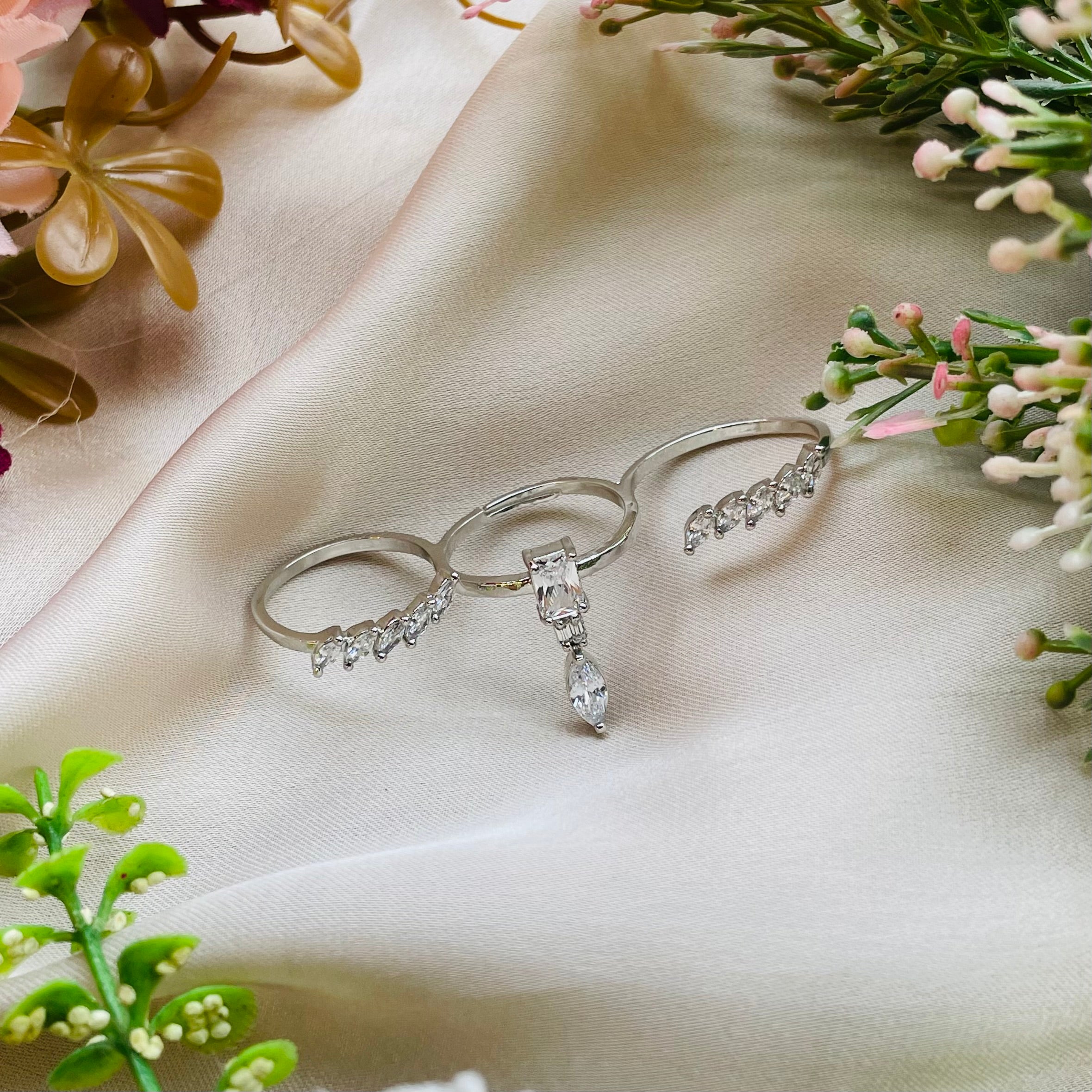 Ad Olivia ring-Silver adjustable