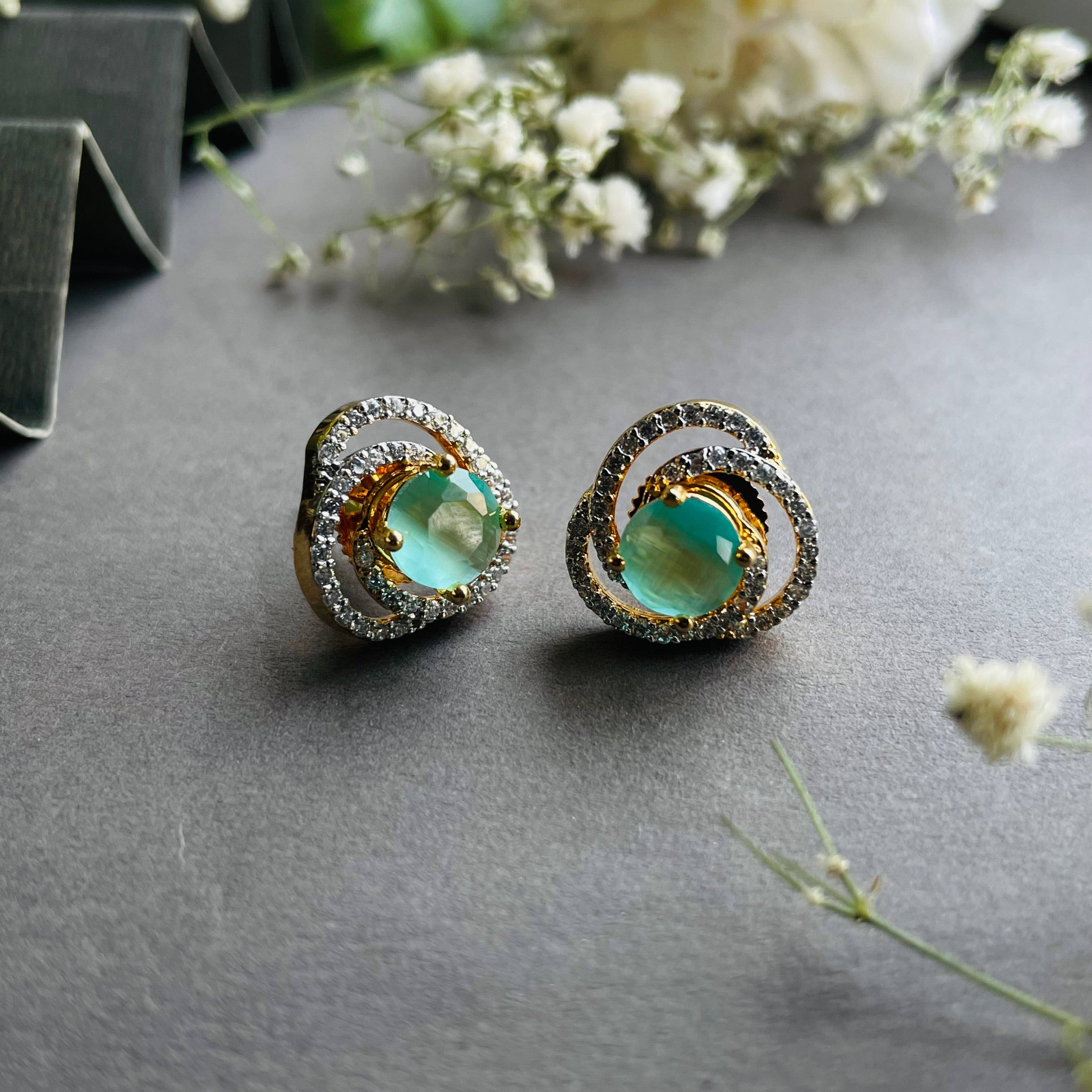 Ad Josie studs colour changeable