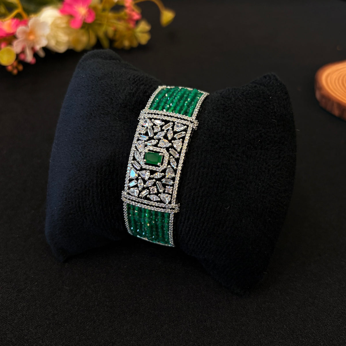 Meher Emerald Royale Bracelet