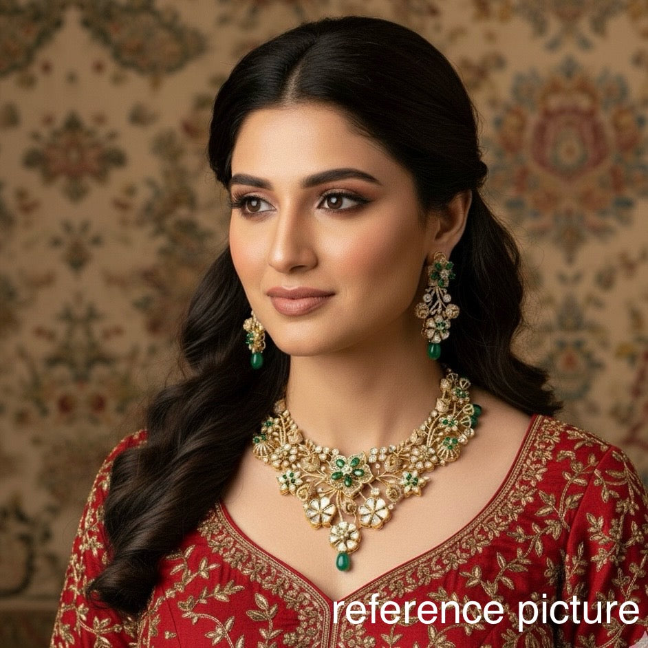 Nayaab mansi polki neckpiece