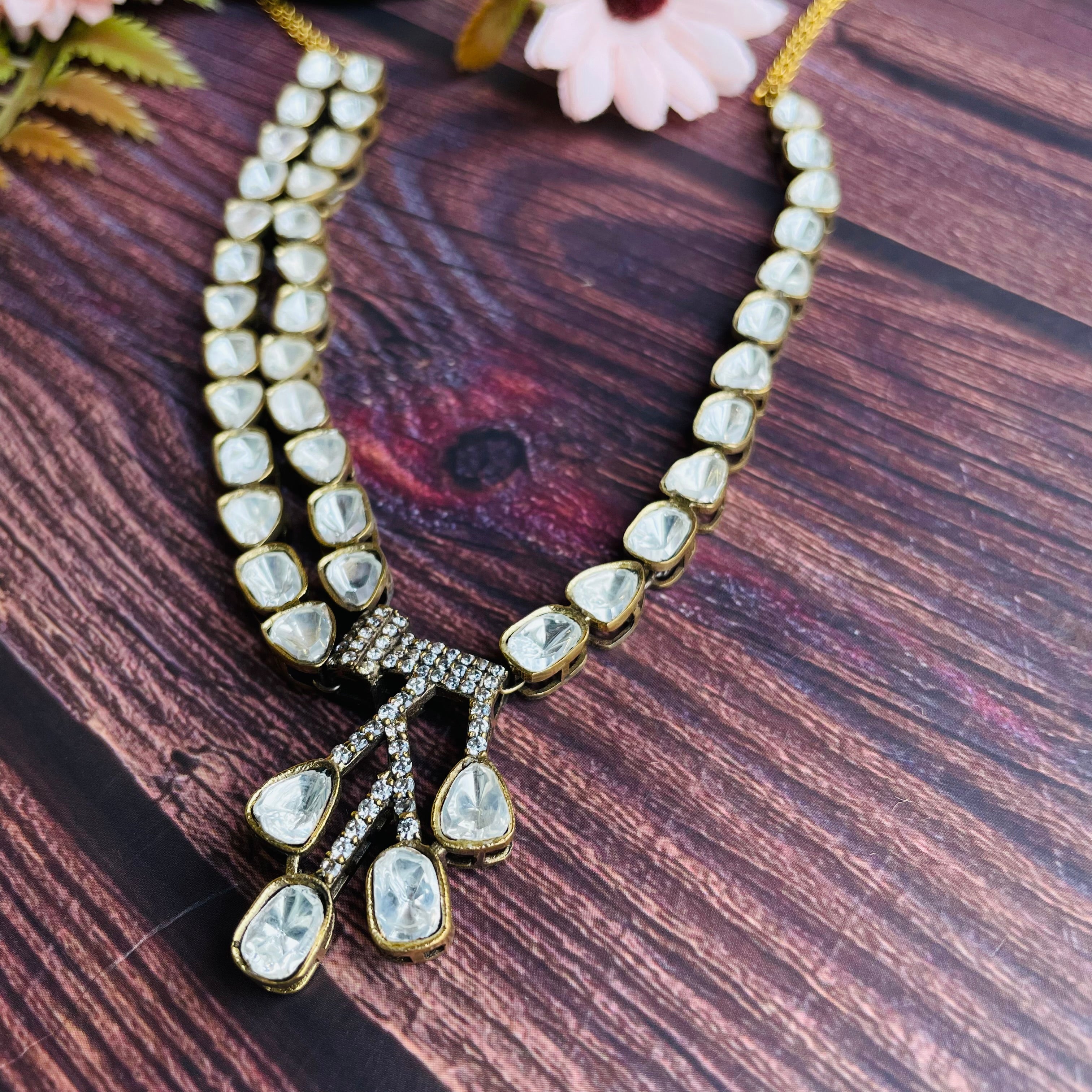 Nayaab Anvi Polki Neckpiece