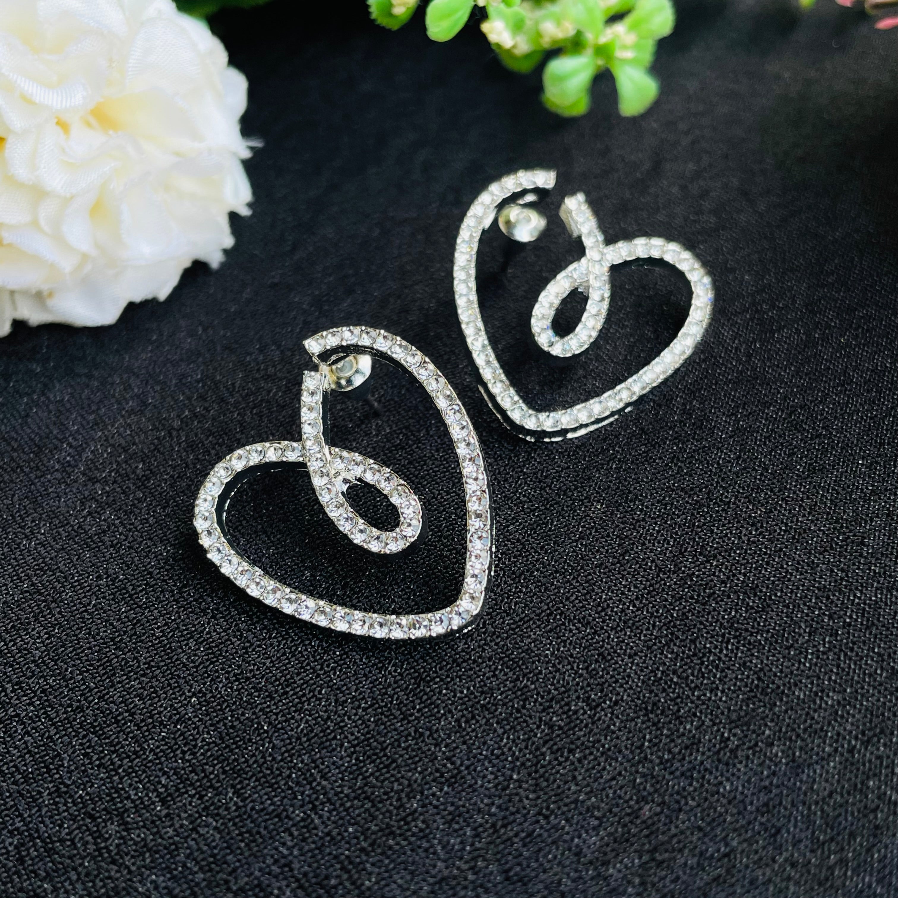 Ad Heart Earrings