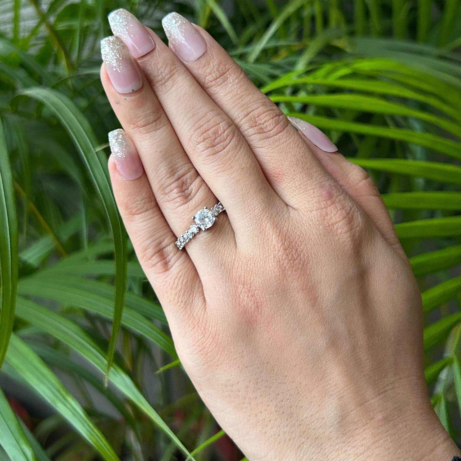Vs sterling silver cocktail ring 124