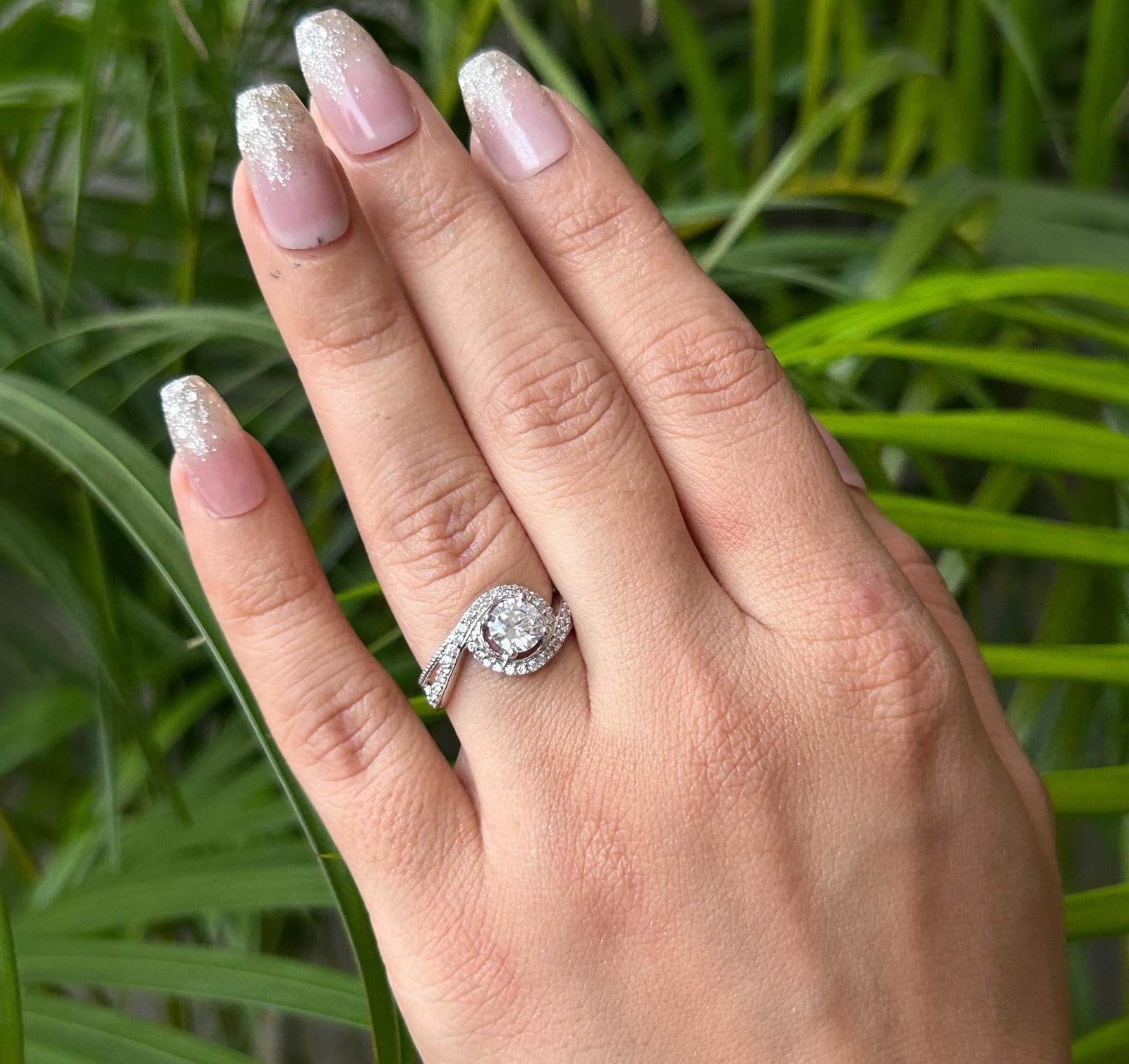 Vs sterling silver cocktail ring 131