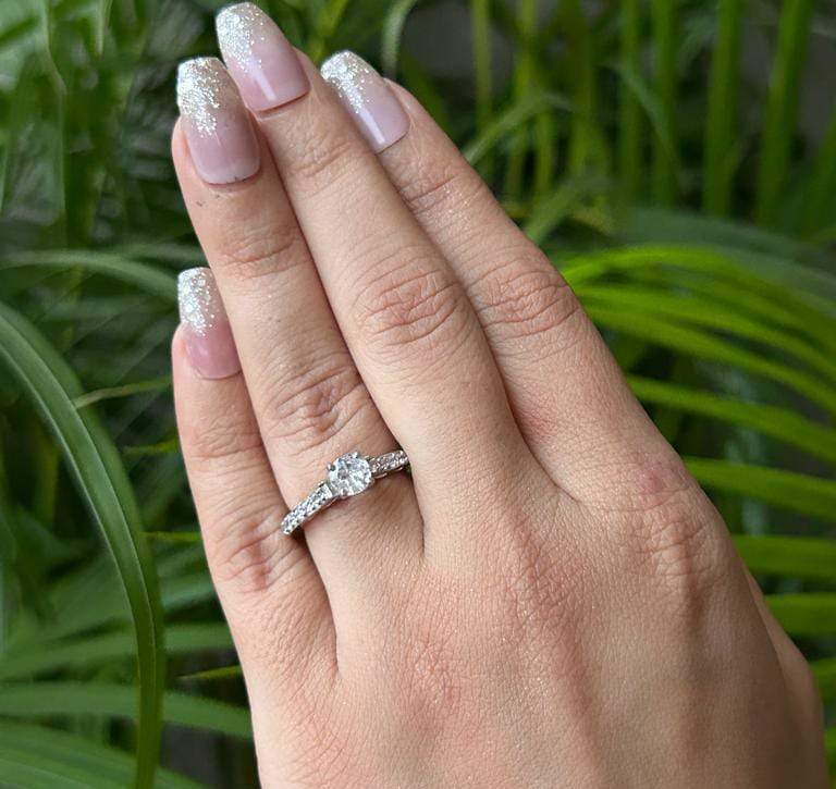 Vs sterling silver cocktail ring 132