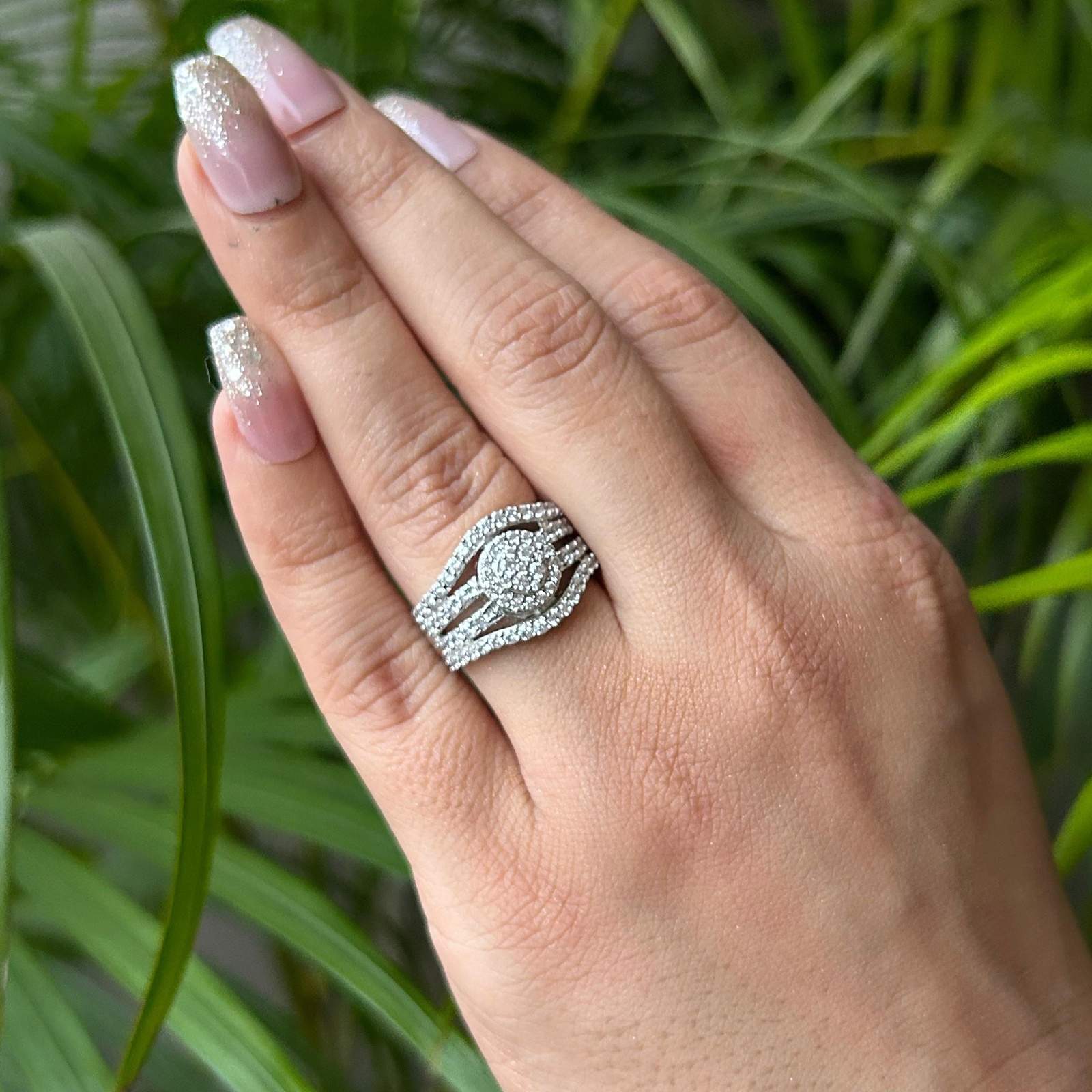 VS Sterling Silver Cocktail Ring 081