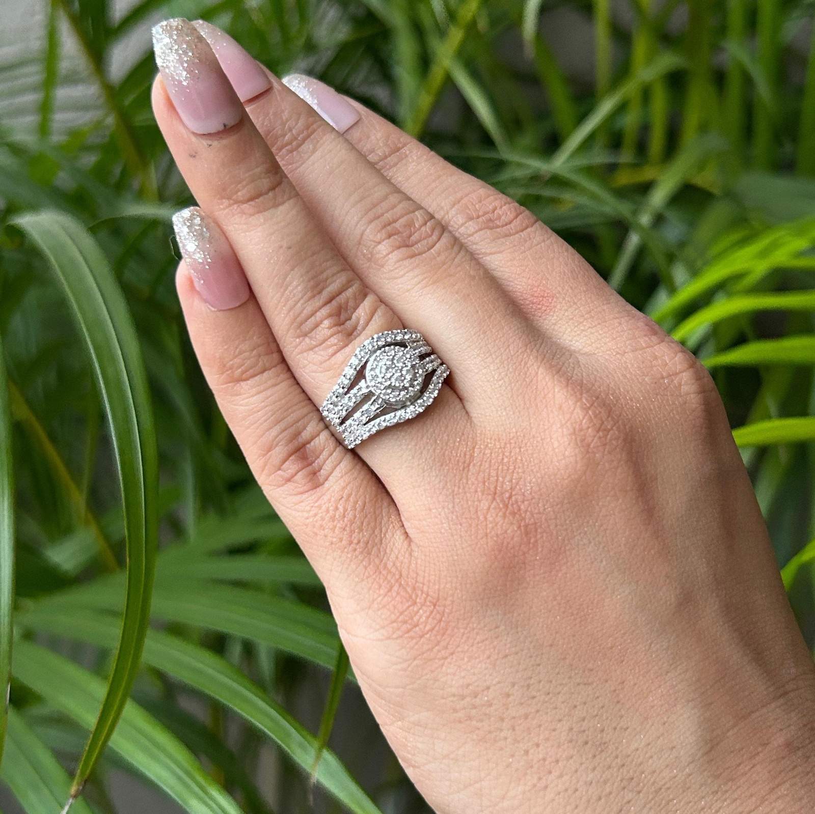 VS Sterling Silver Cocktail Ring 081