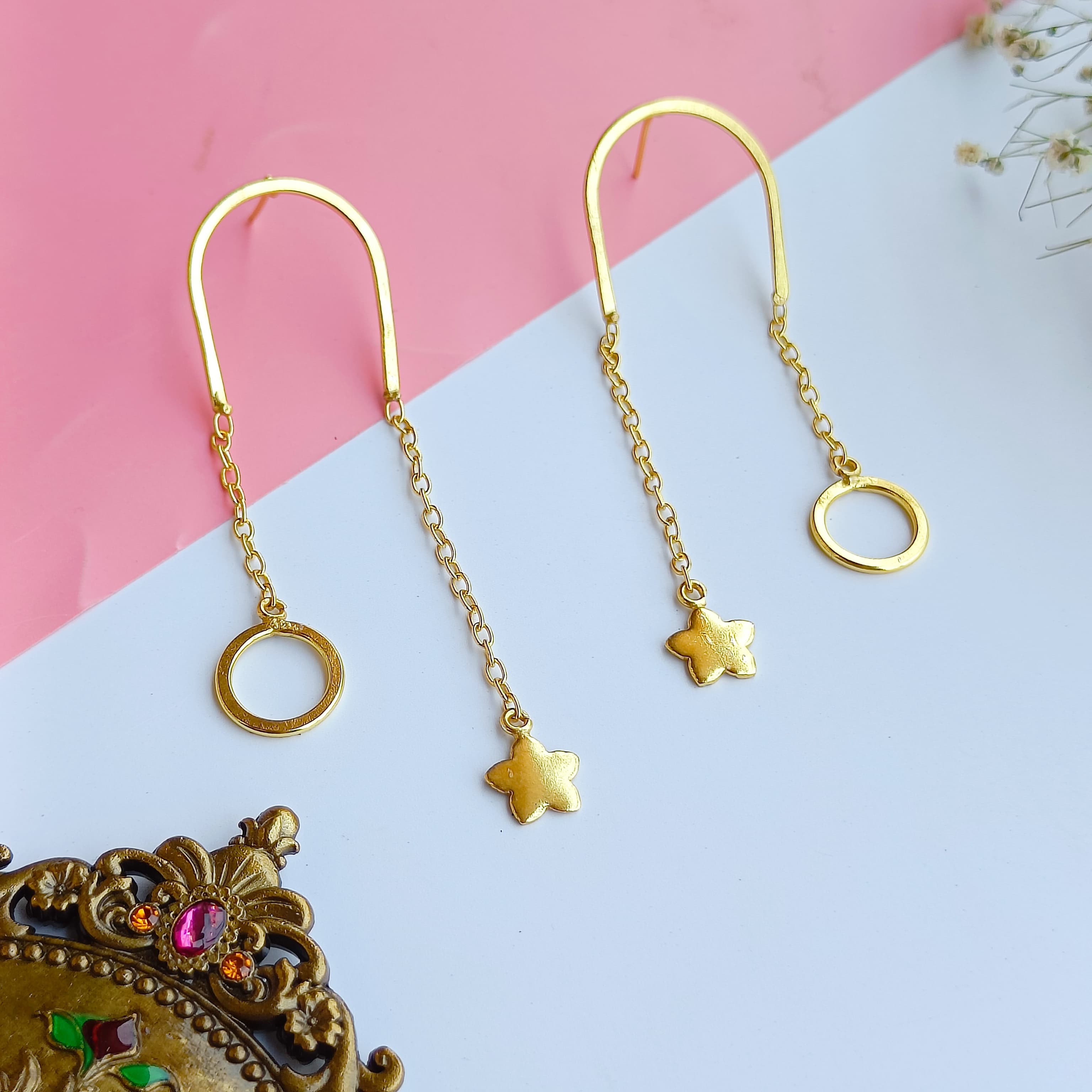 Layla Chandni Gold Earrings
