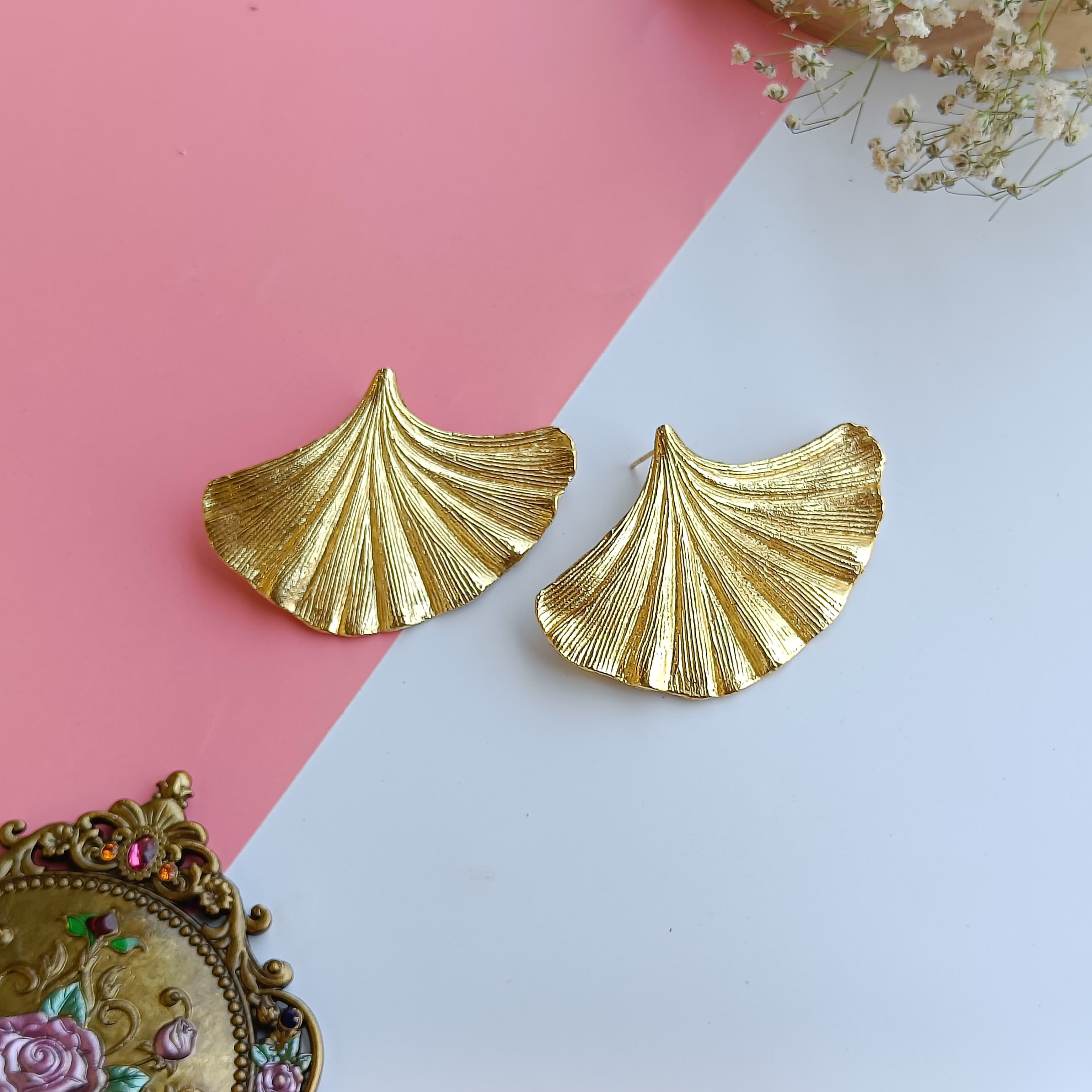 Layla Combo Gold Earrings