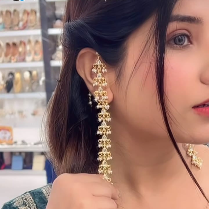 Nayaab Viral Chain Earrings