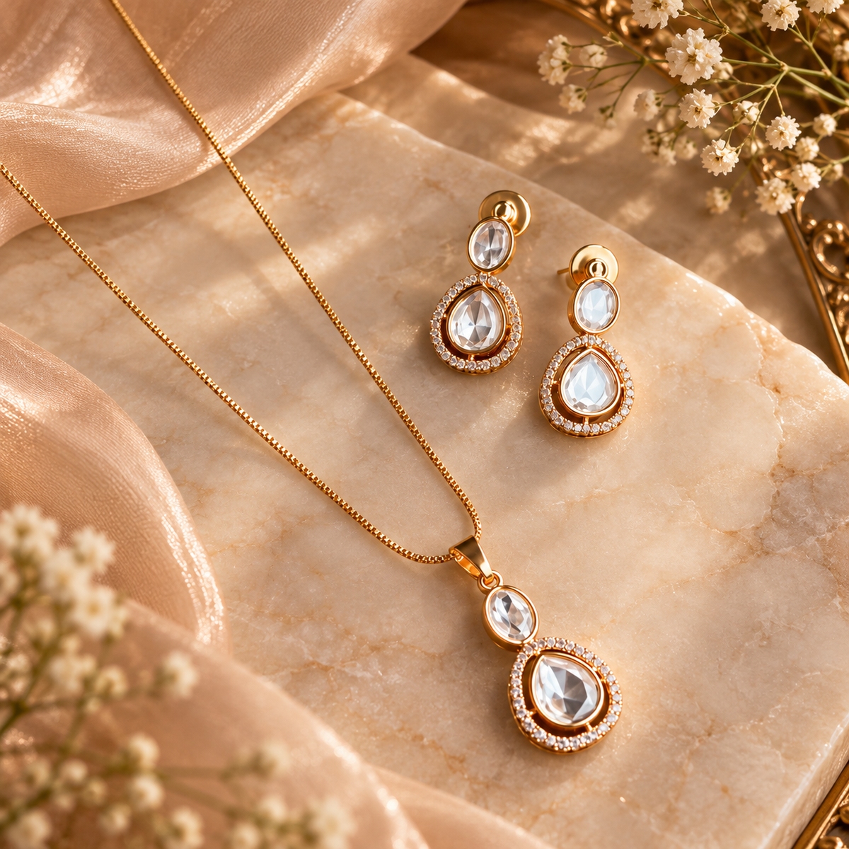 Inaya Pendant Set