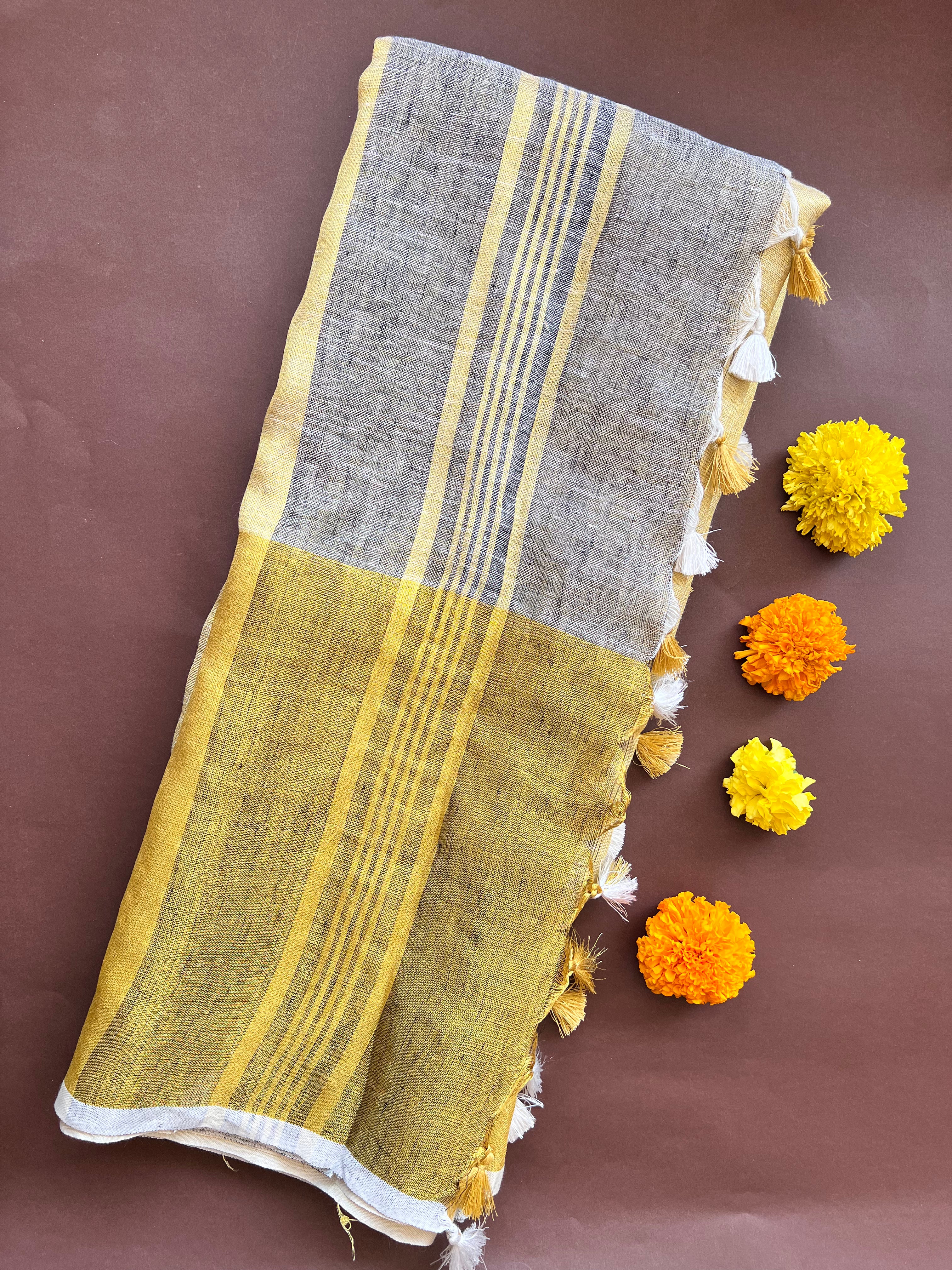 Temple Bliss Weave Saree