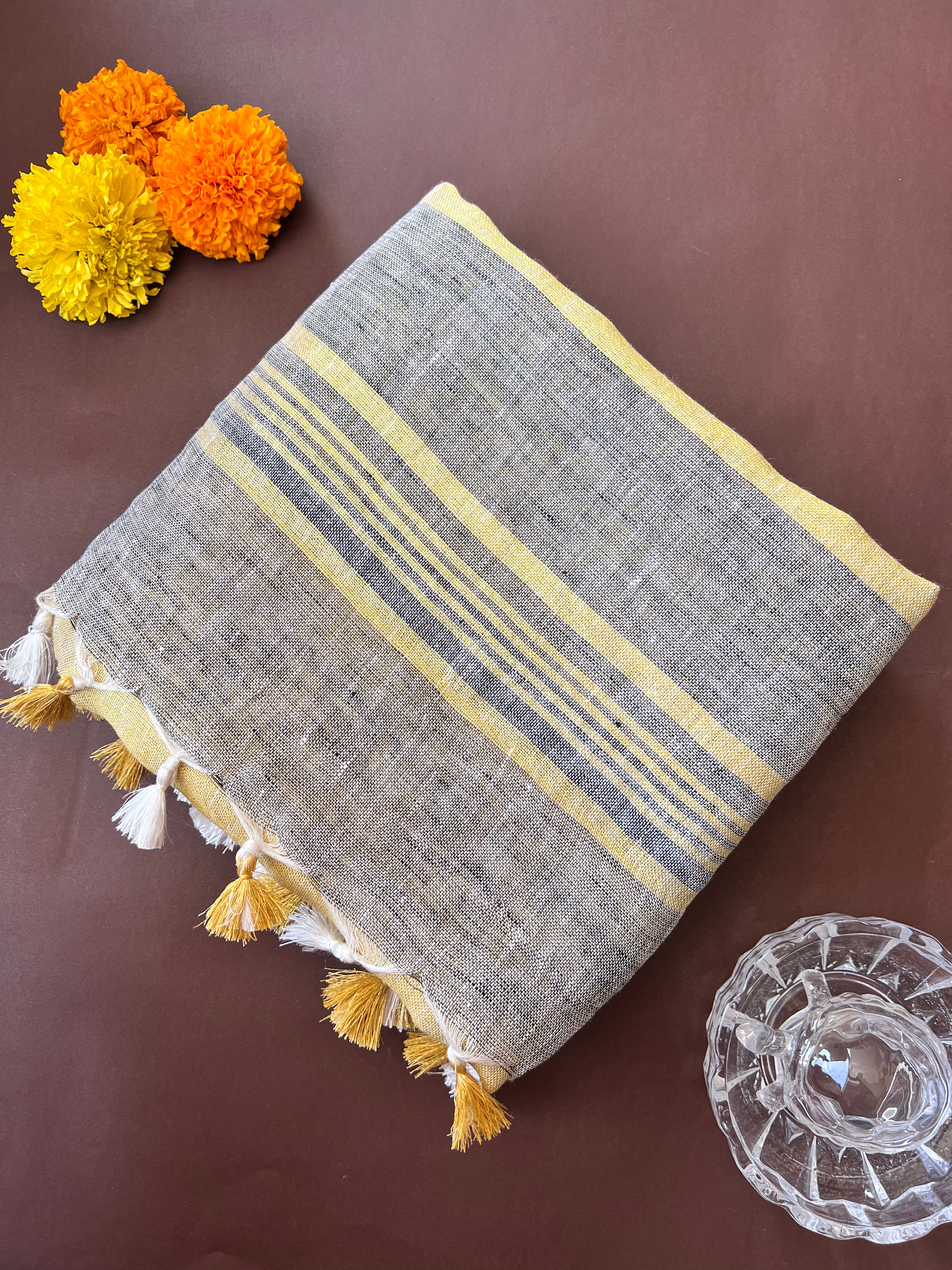Temple Bliss Weave Saree