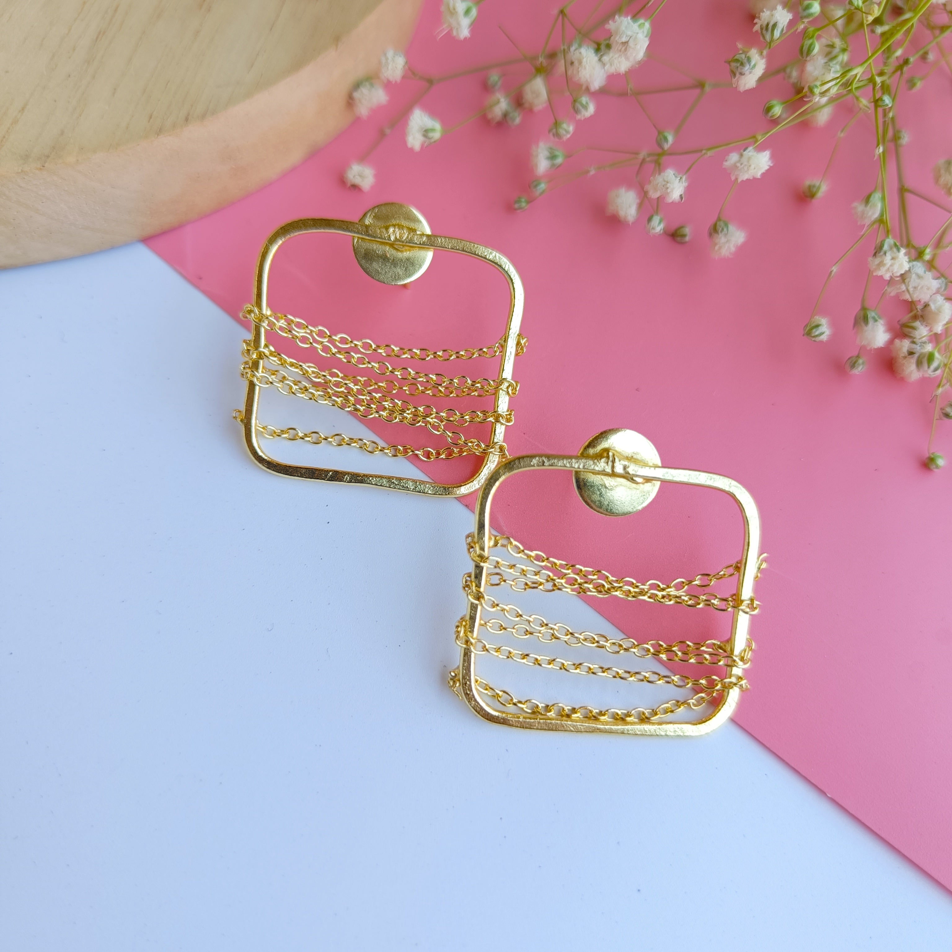 Layla Nori Gold Earrings