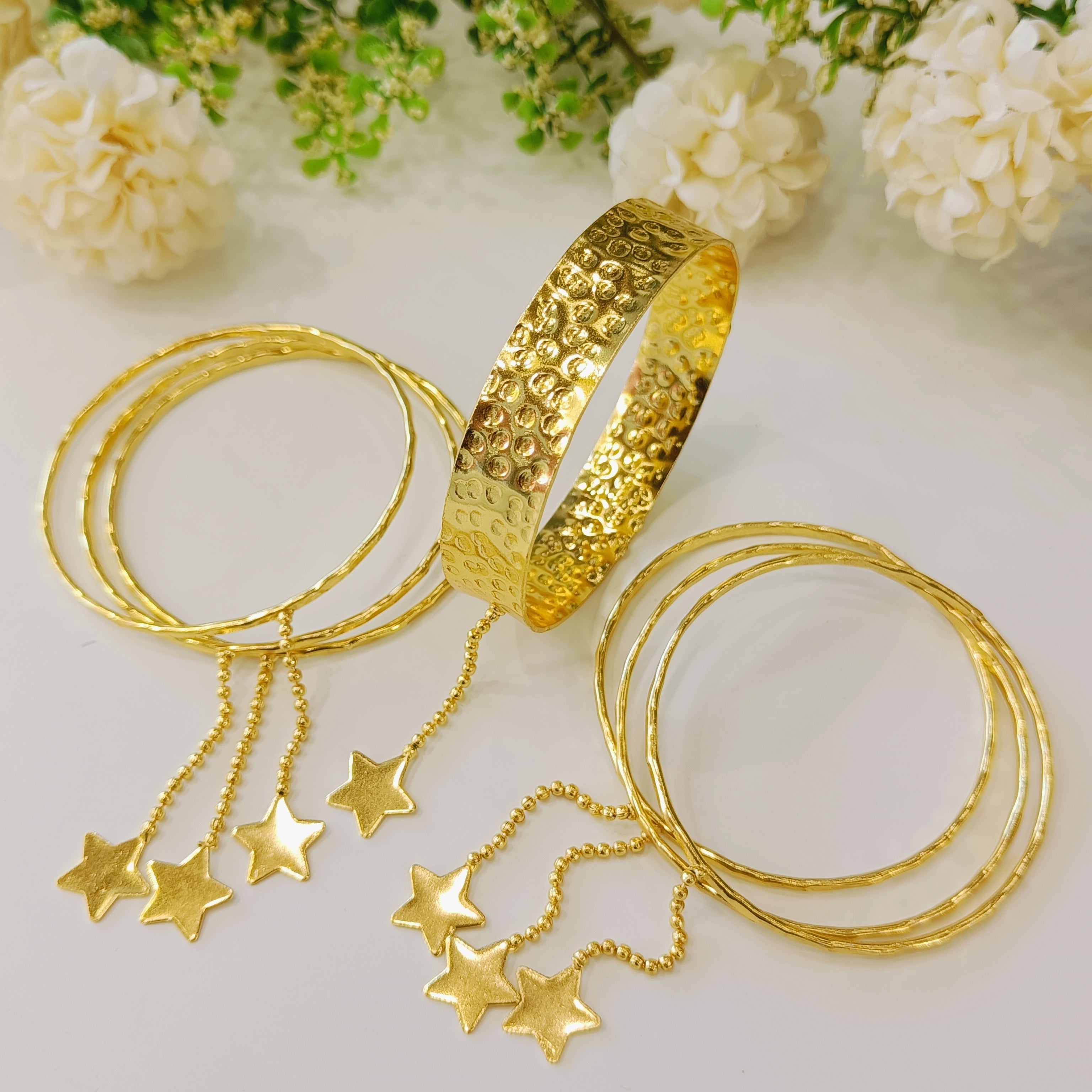 Layla Hanging star Bangles