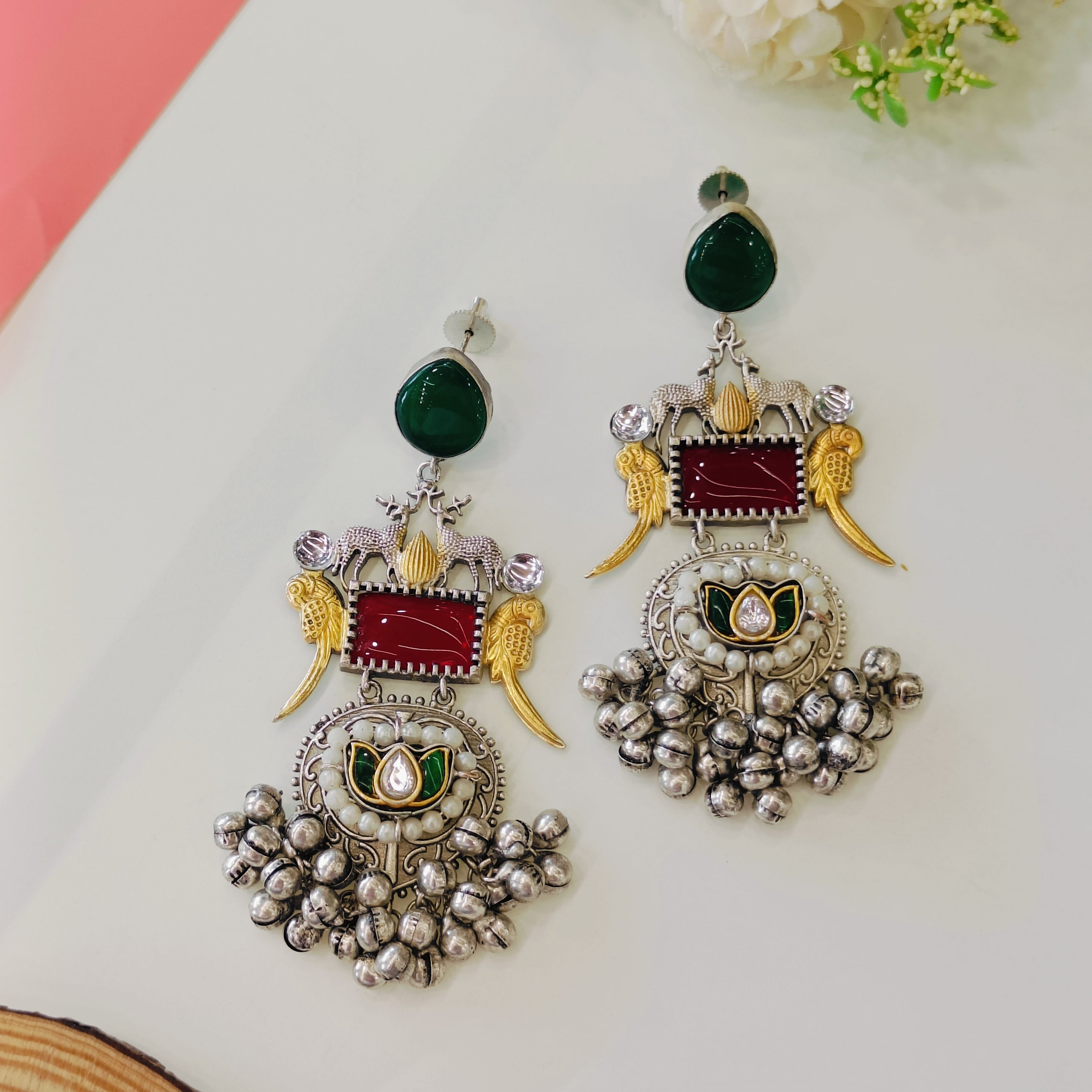 Inara Saloni fusion earrings