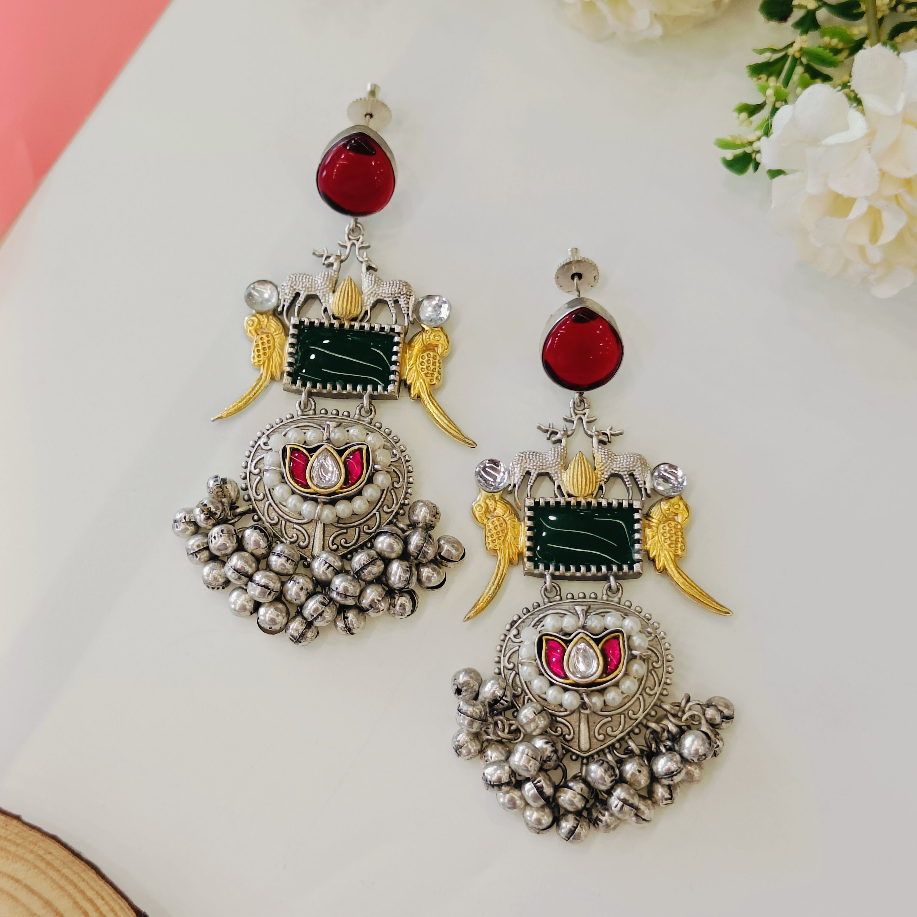 Inara Saloni fusion earrings