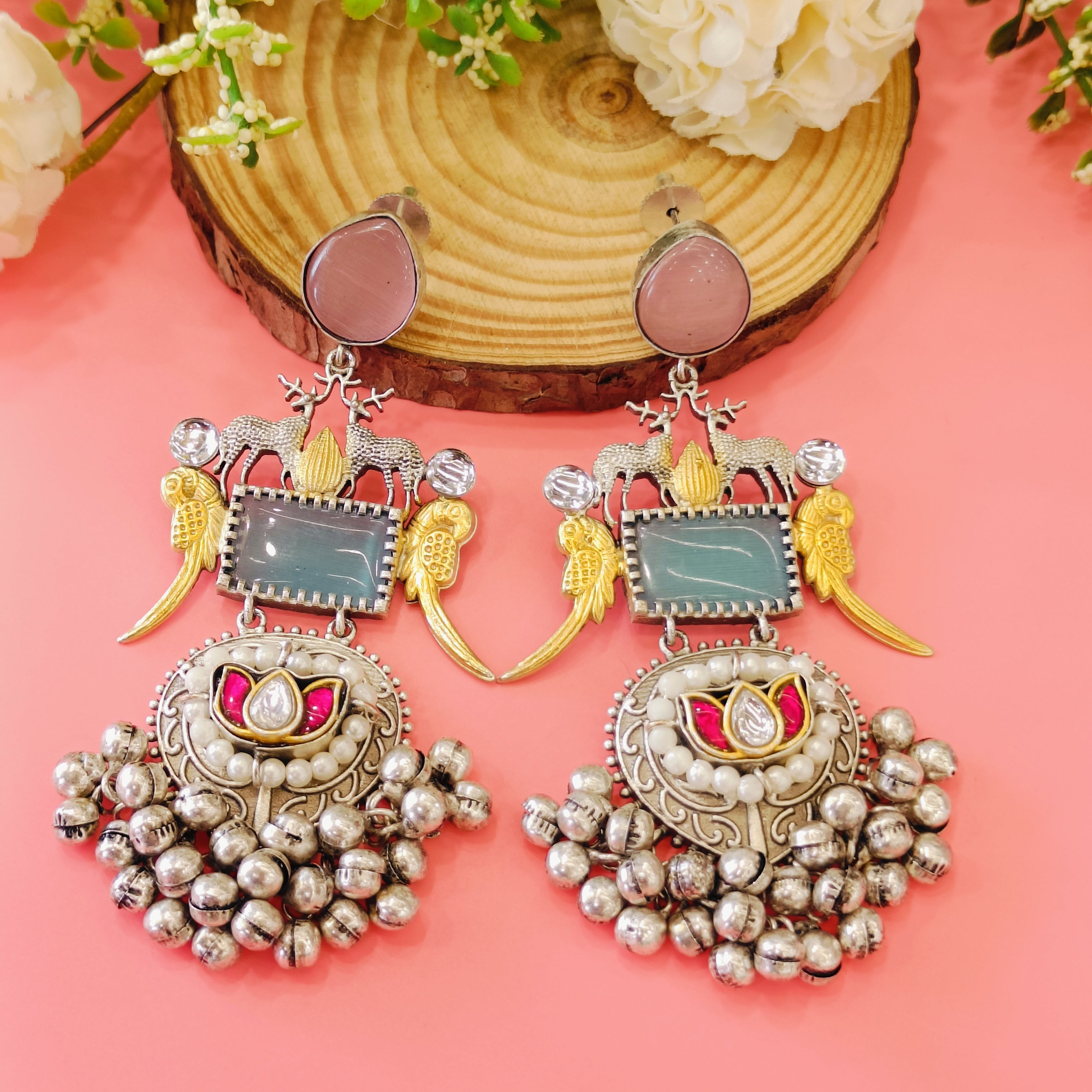 Inara Saloni fusion earrings