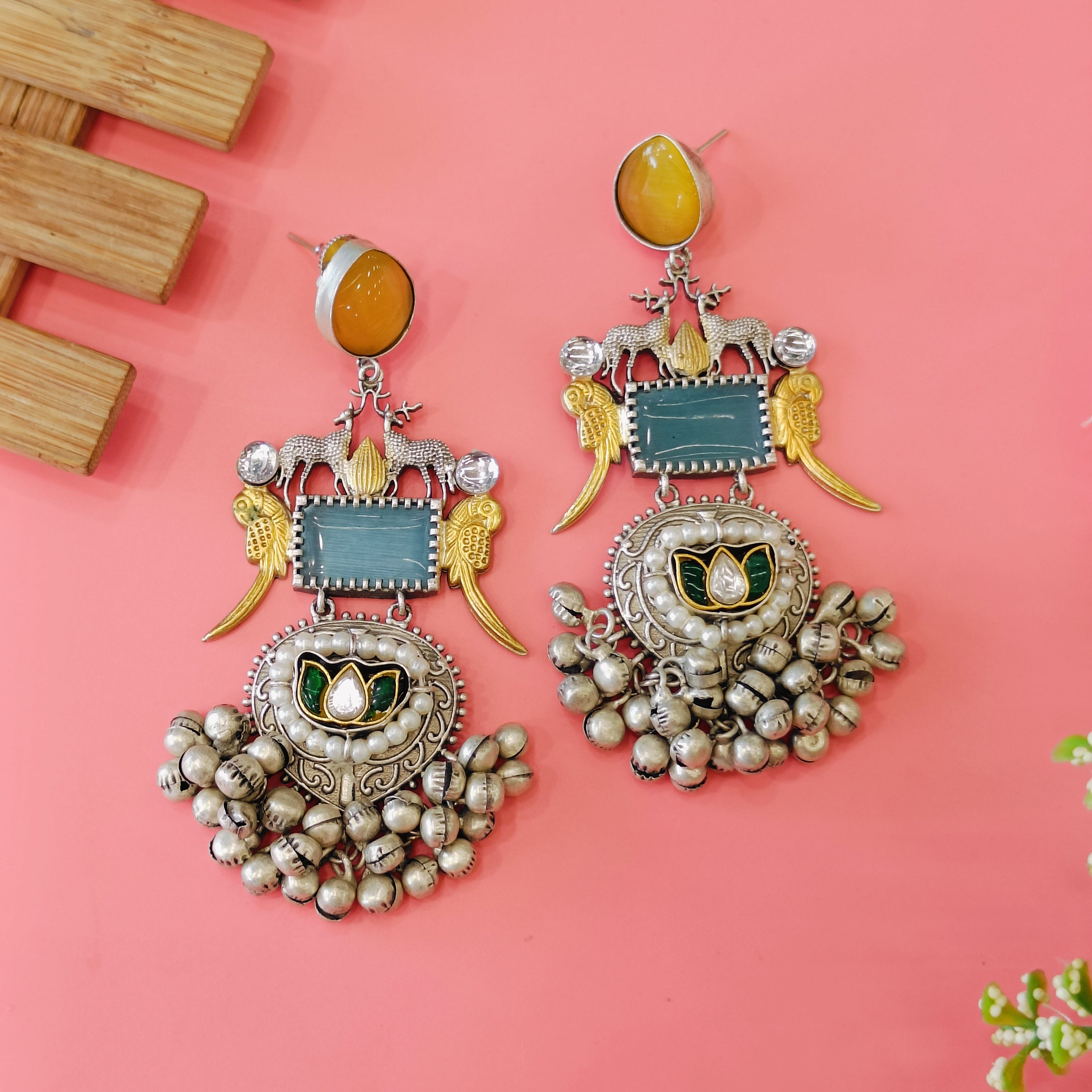 Inara Saloni fusion earrings