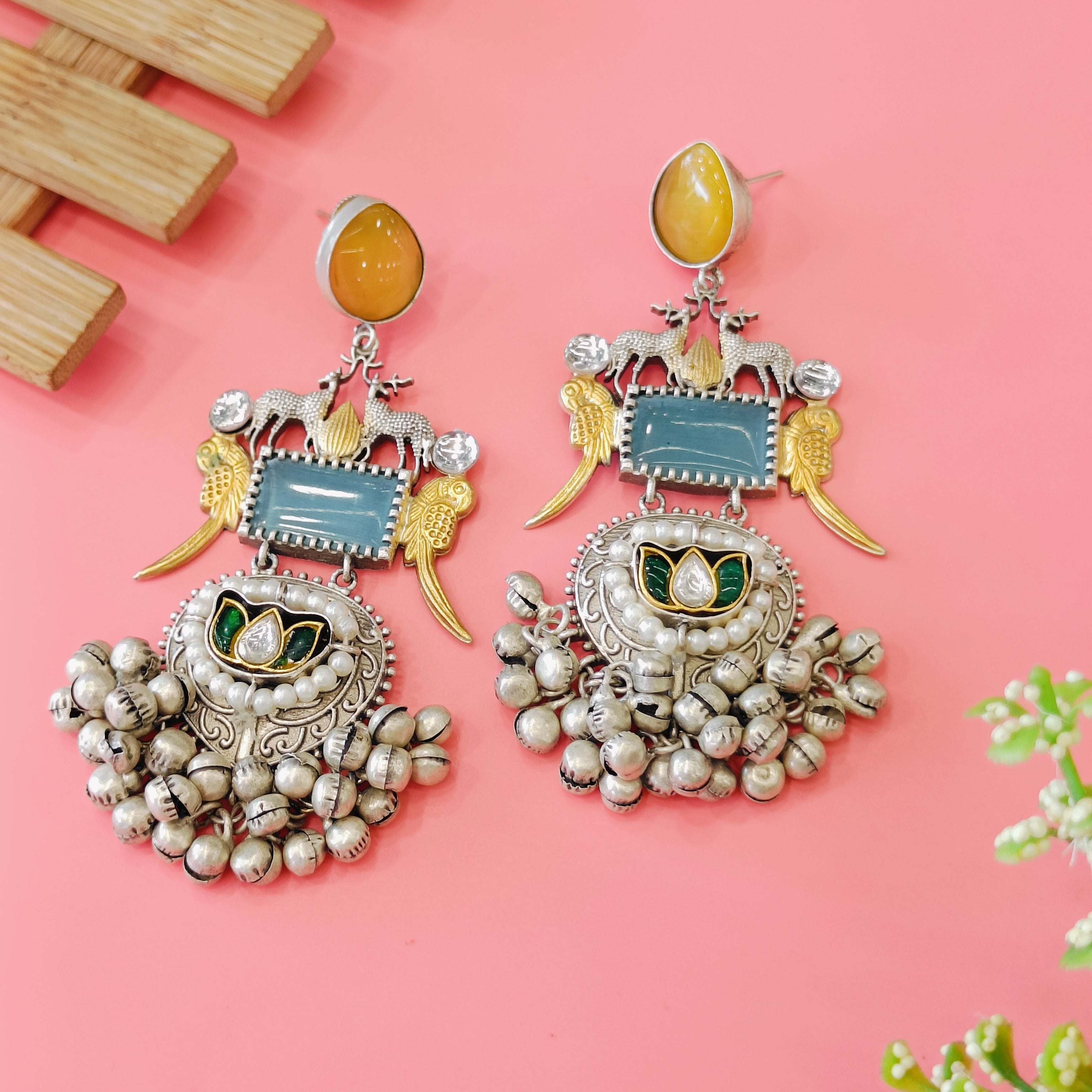 Inara Saloni fusion earrings