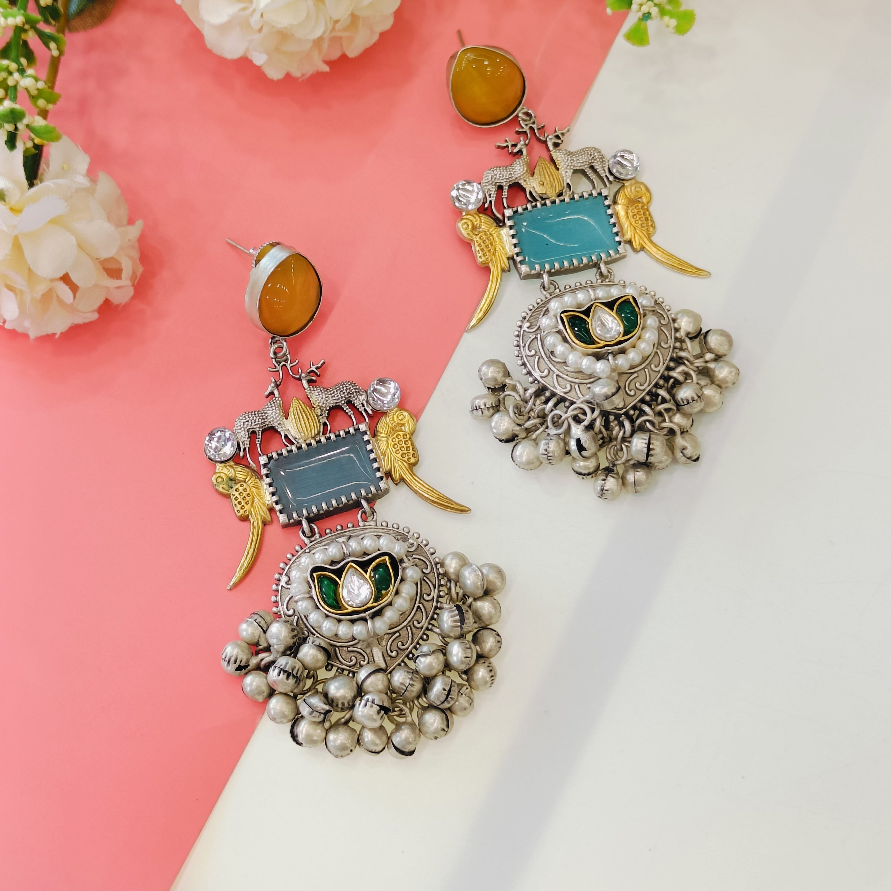 Inara Saloni fusion earrings