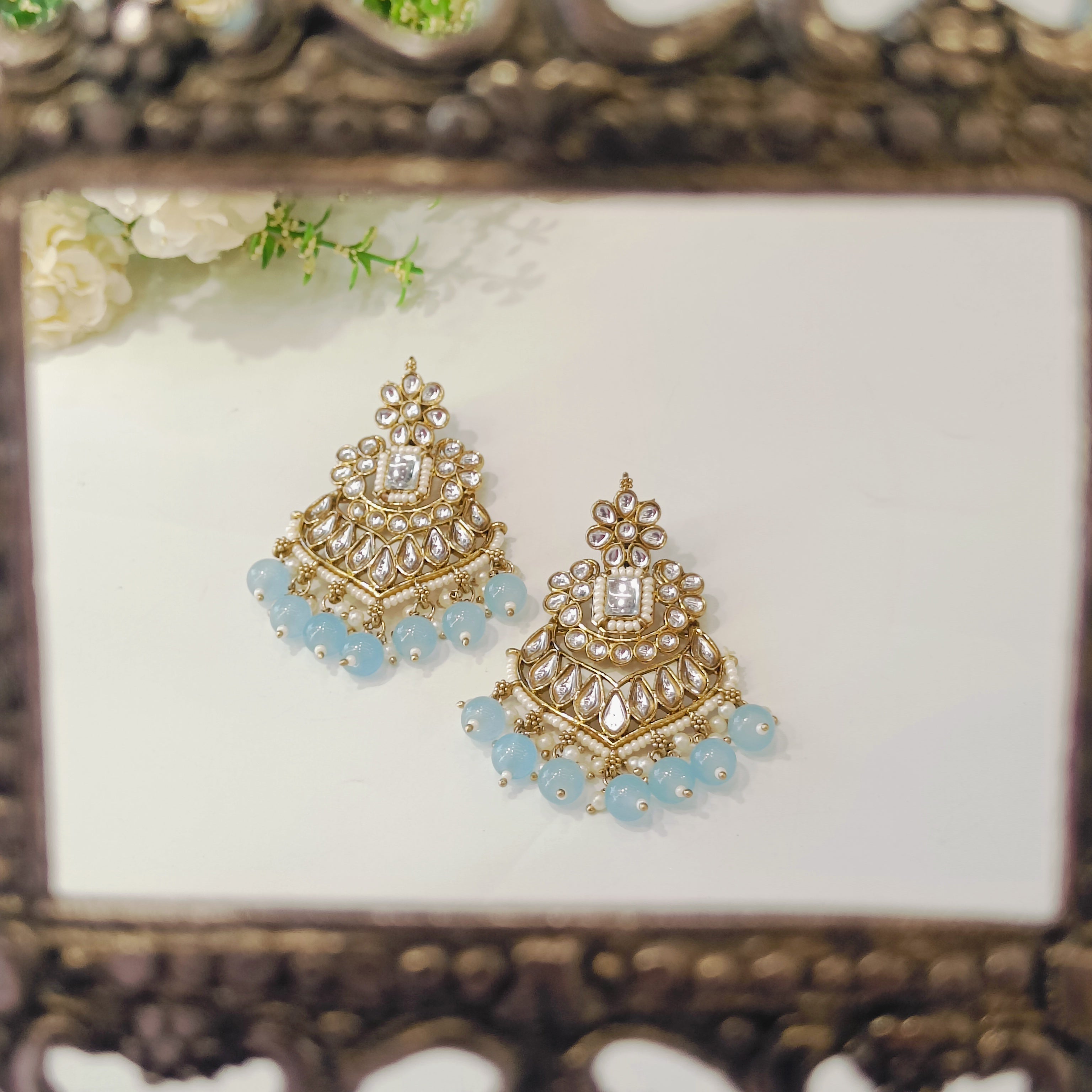 Nayaab Sara Earring with tikka