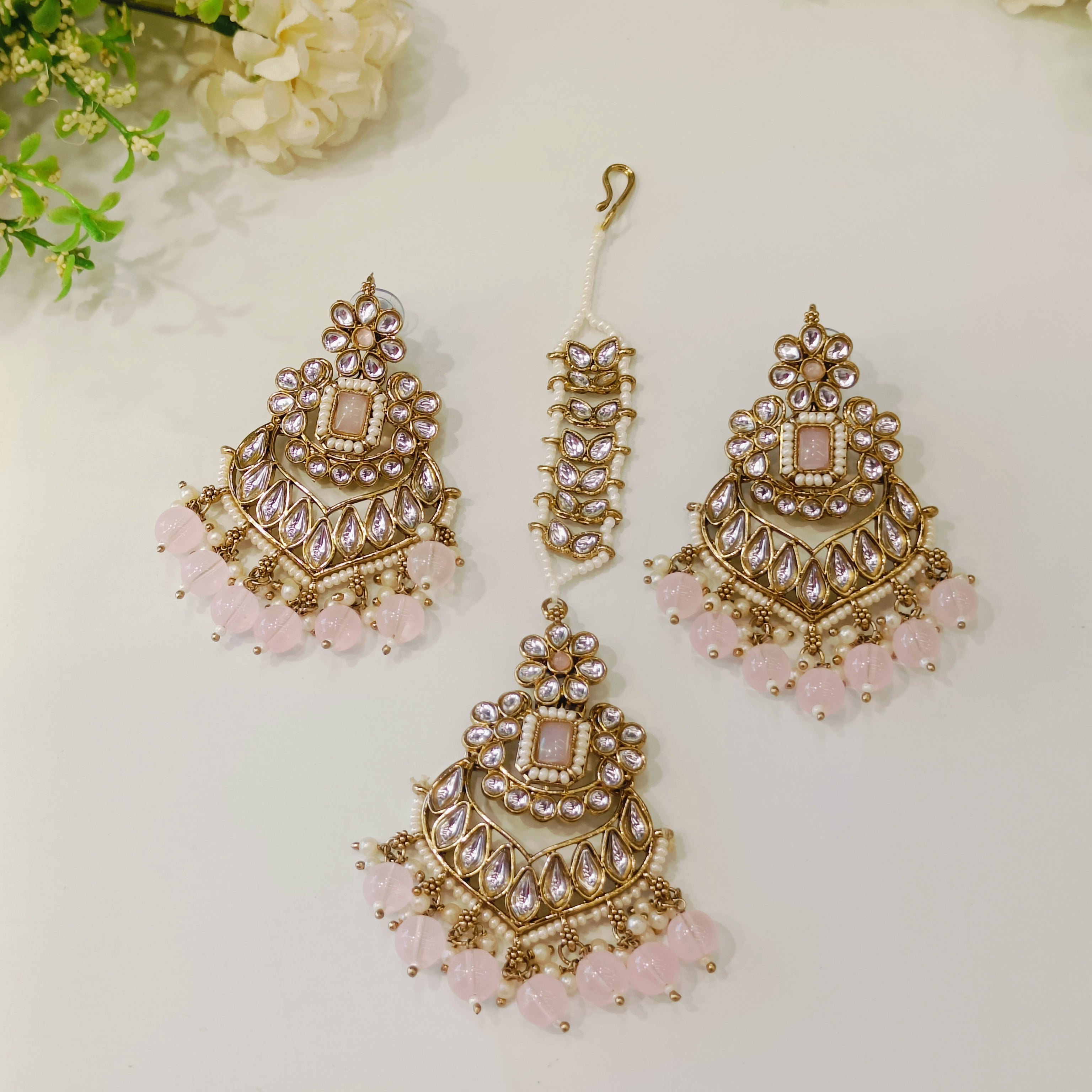 Nayaab Sara Earring with tikka