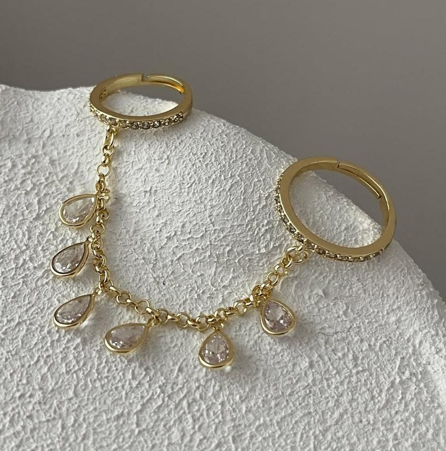 Layla Double Finger Ring