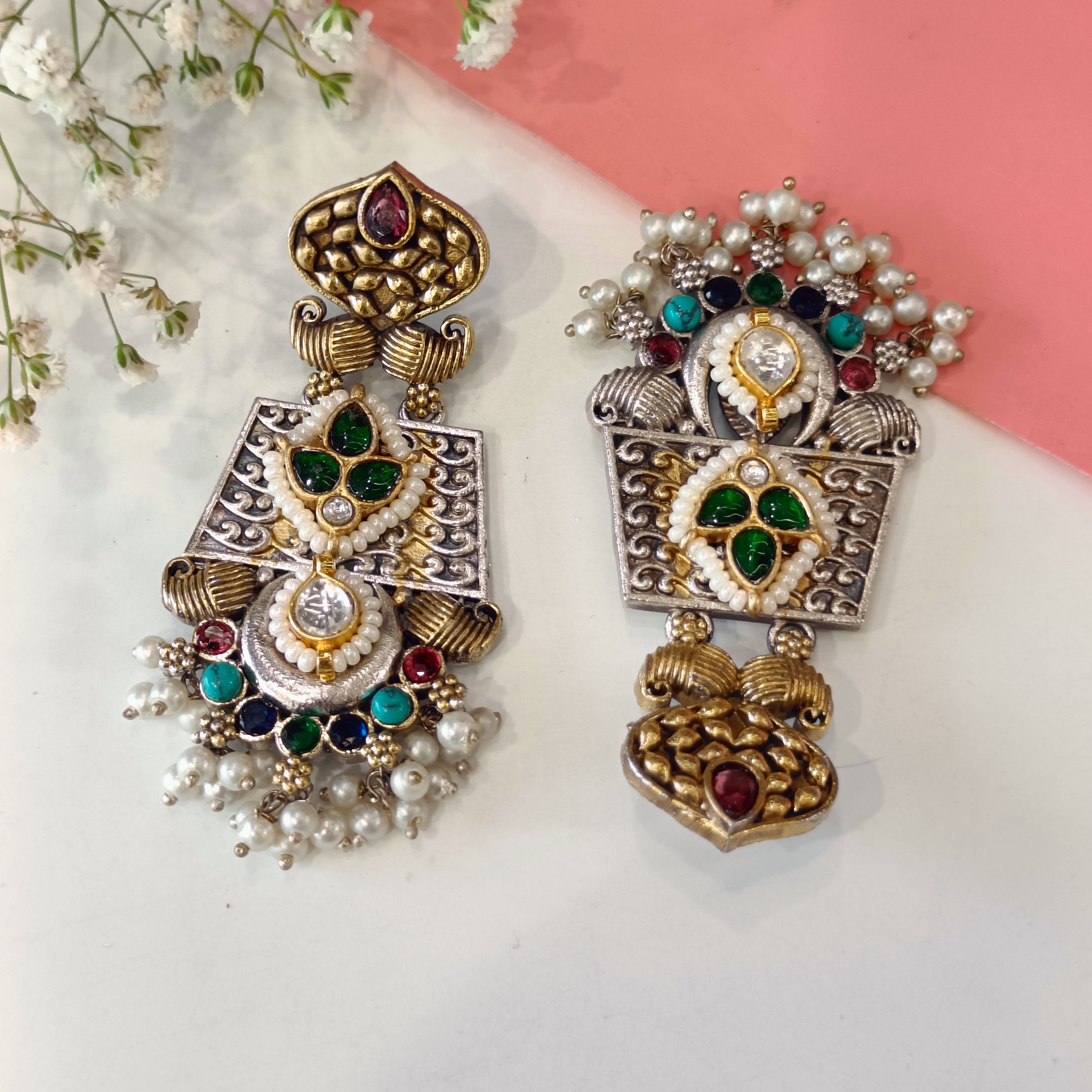 Inara hira fusion earrings