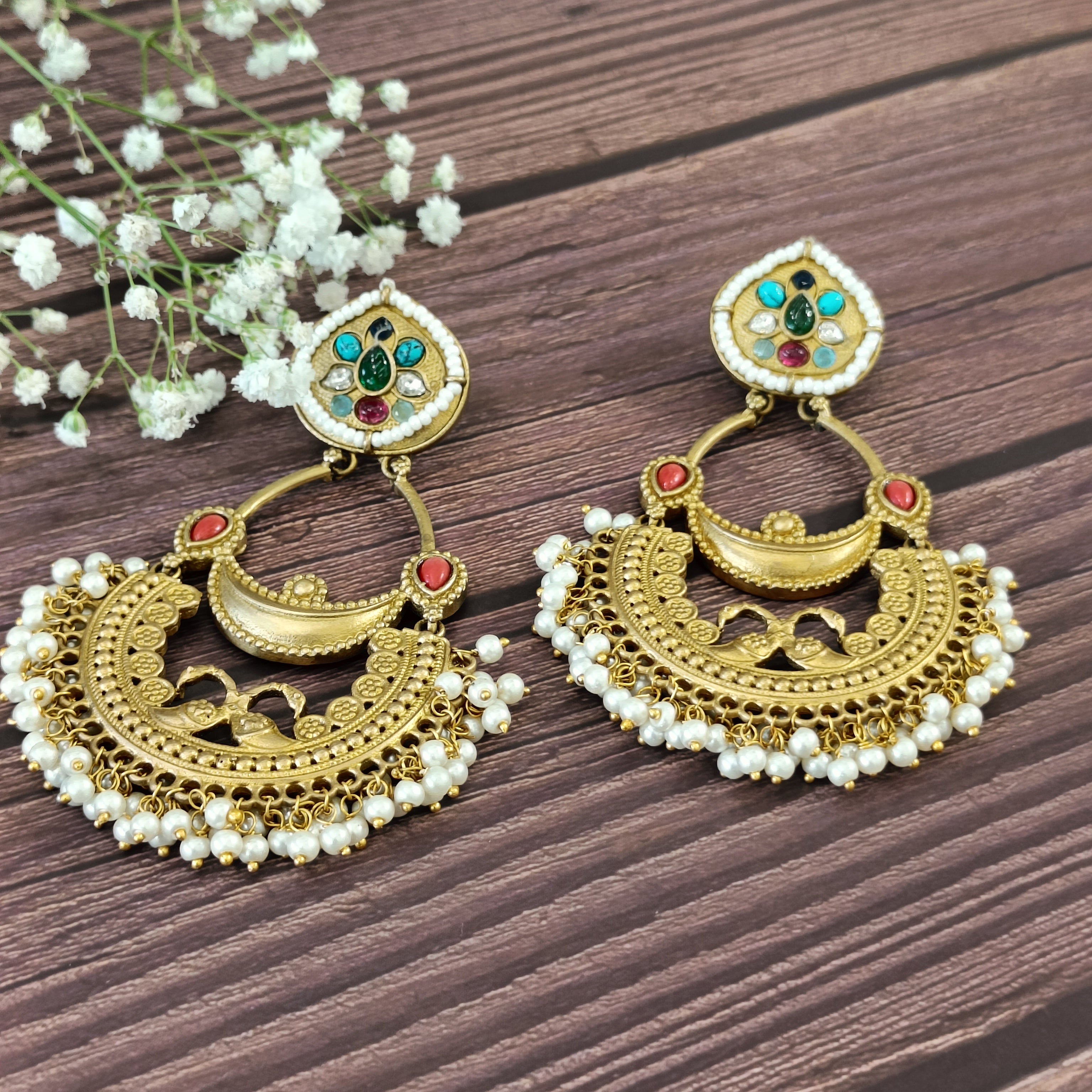 Inara fusion aashna earrings