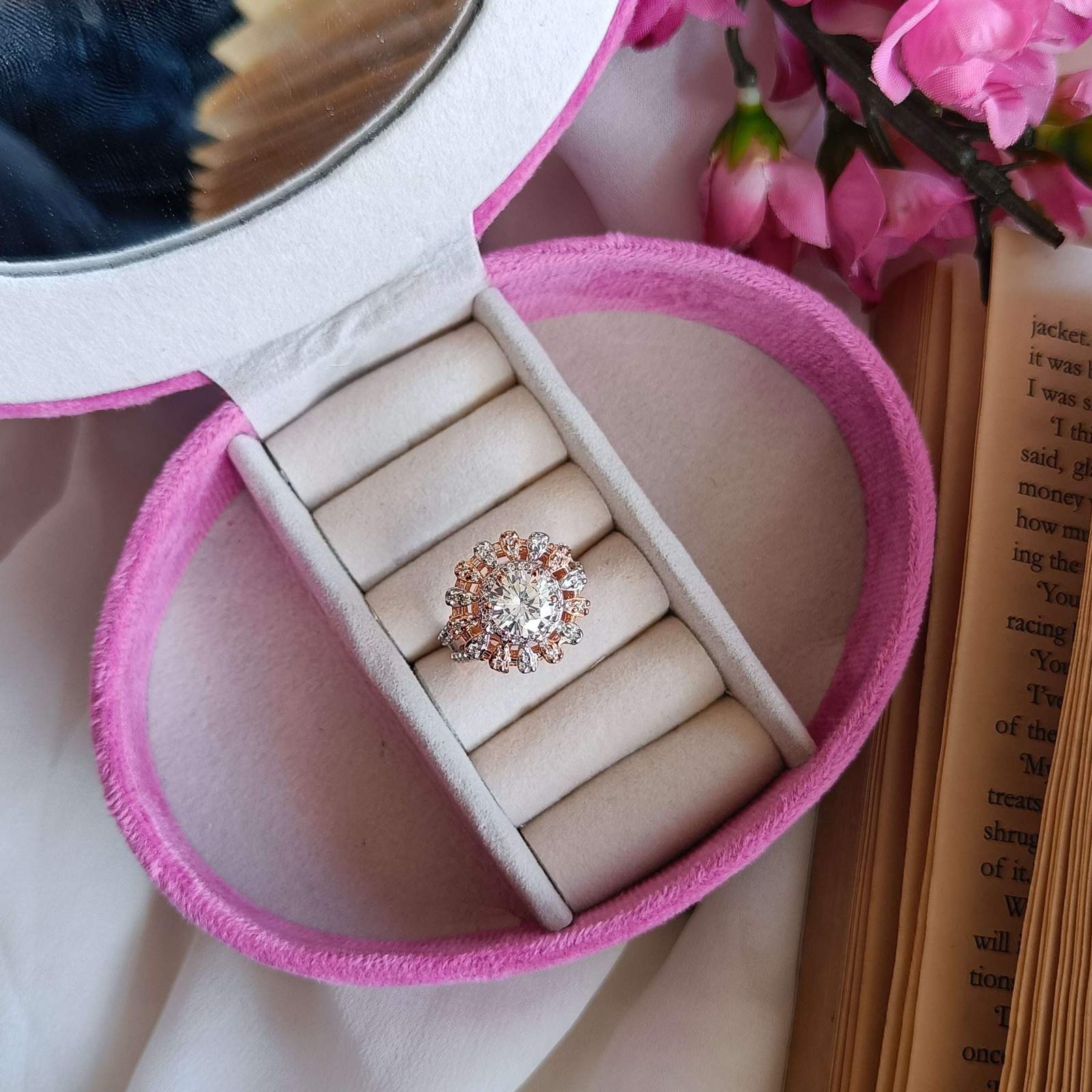 Vs sterling silver cocktail ring 088