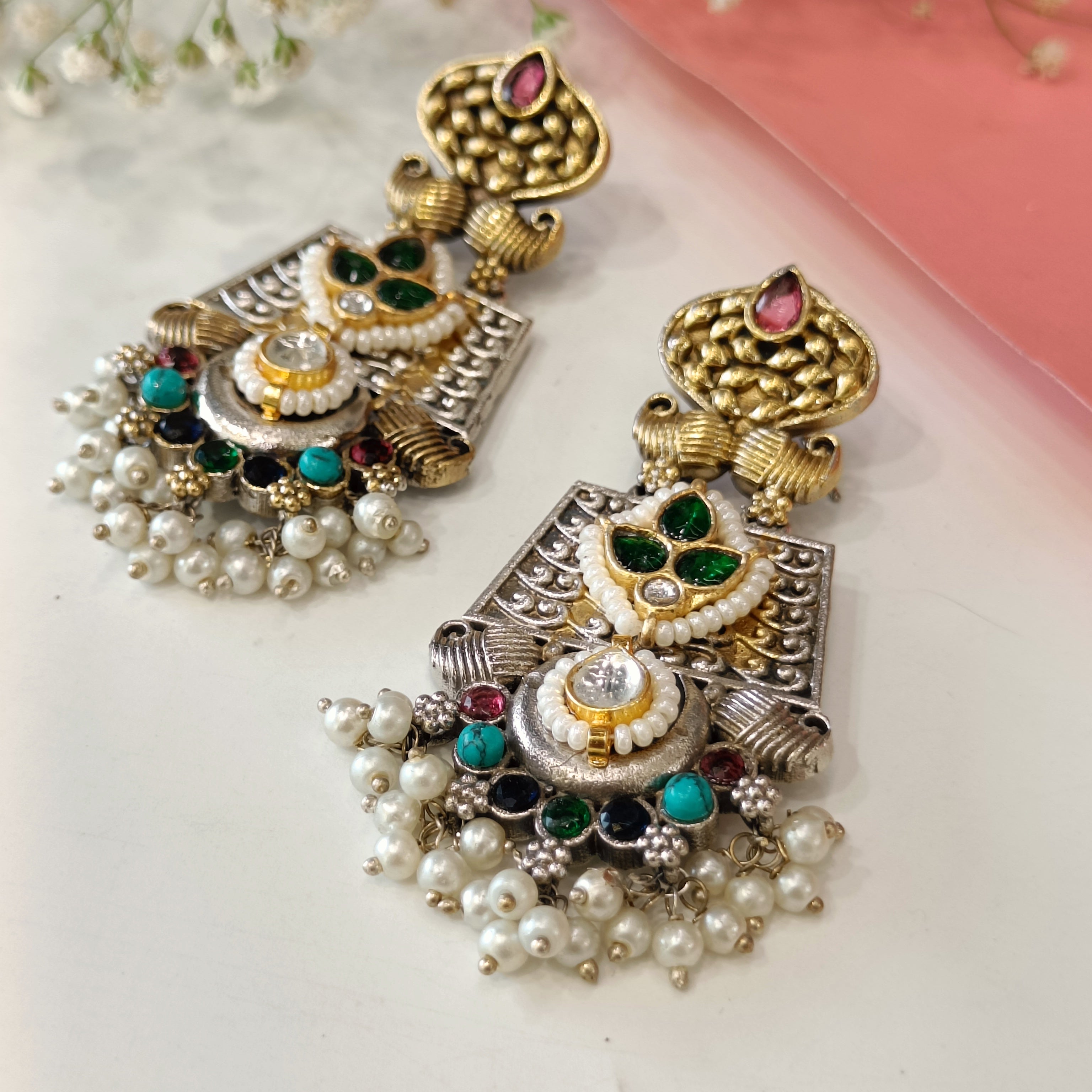 Inara hira fusion earrings