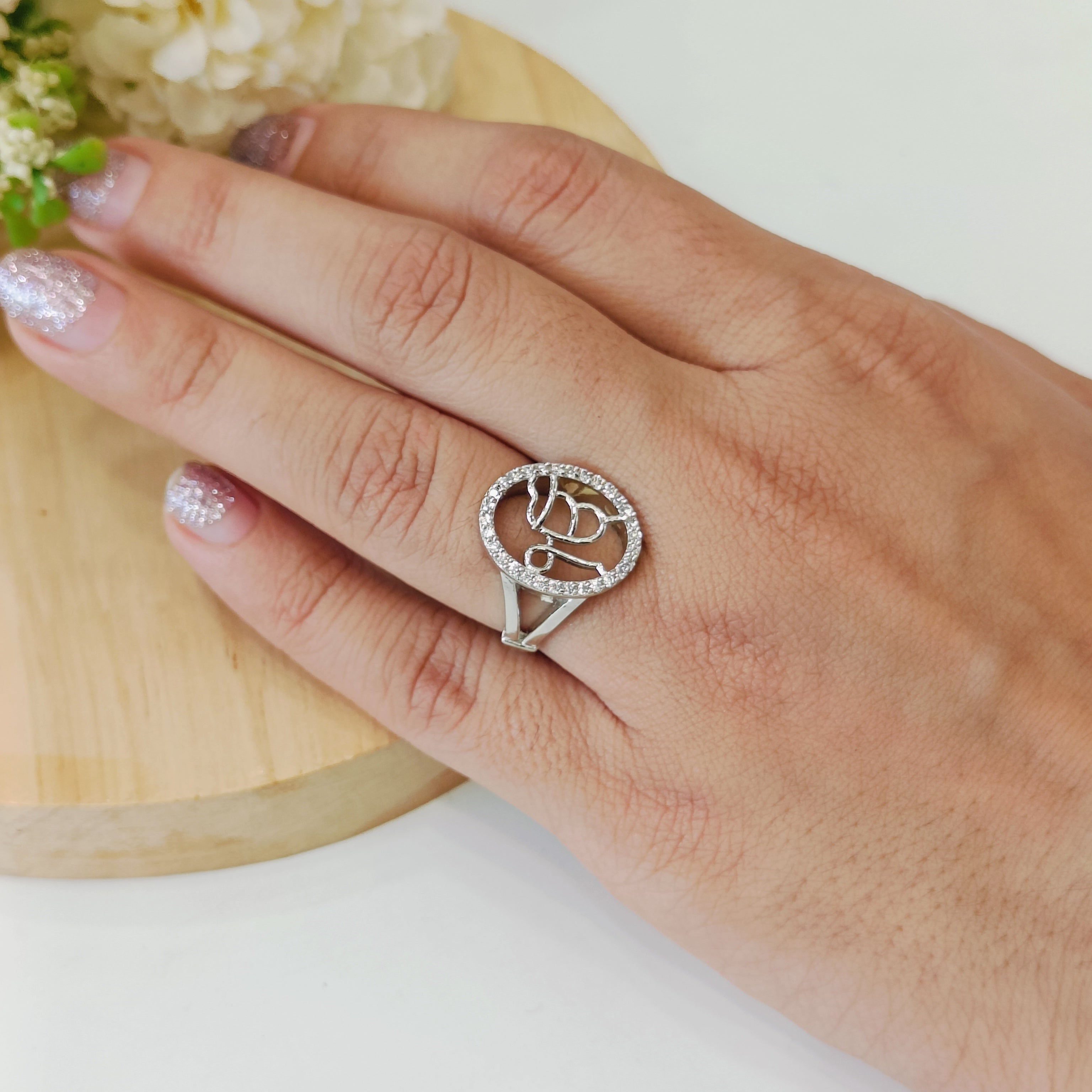 Vs sterling silver cocktail ring 175