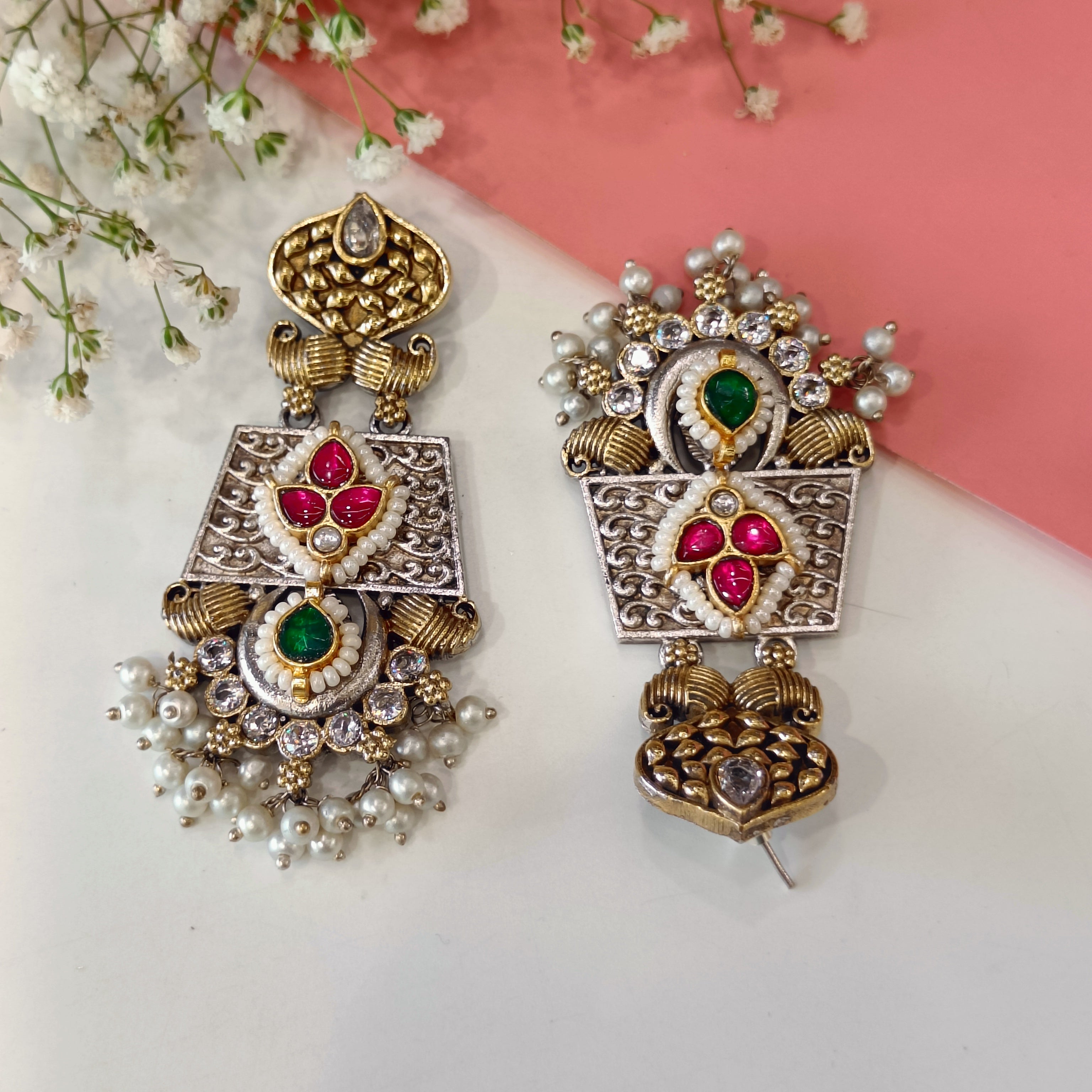 Inara hira fusion earrings