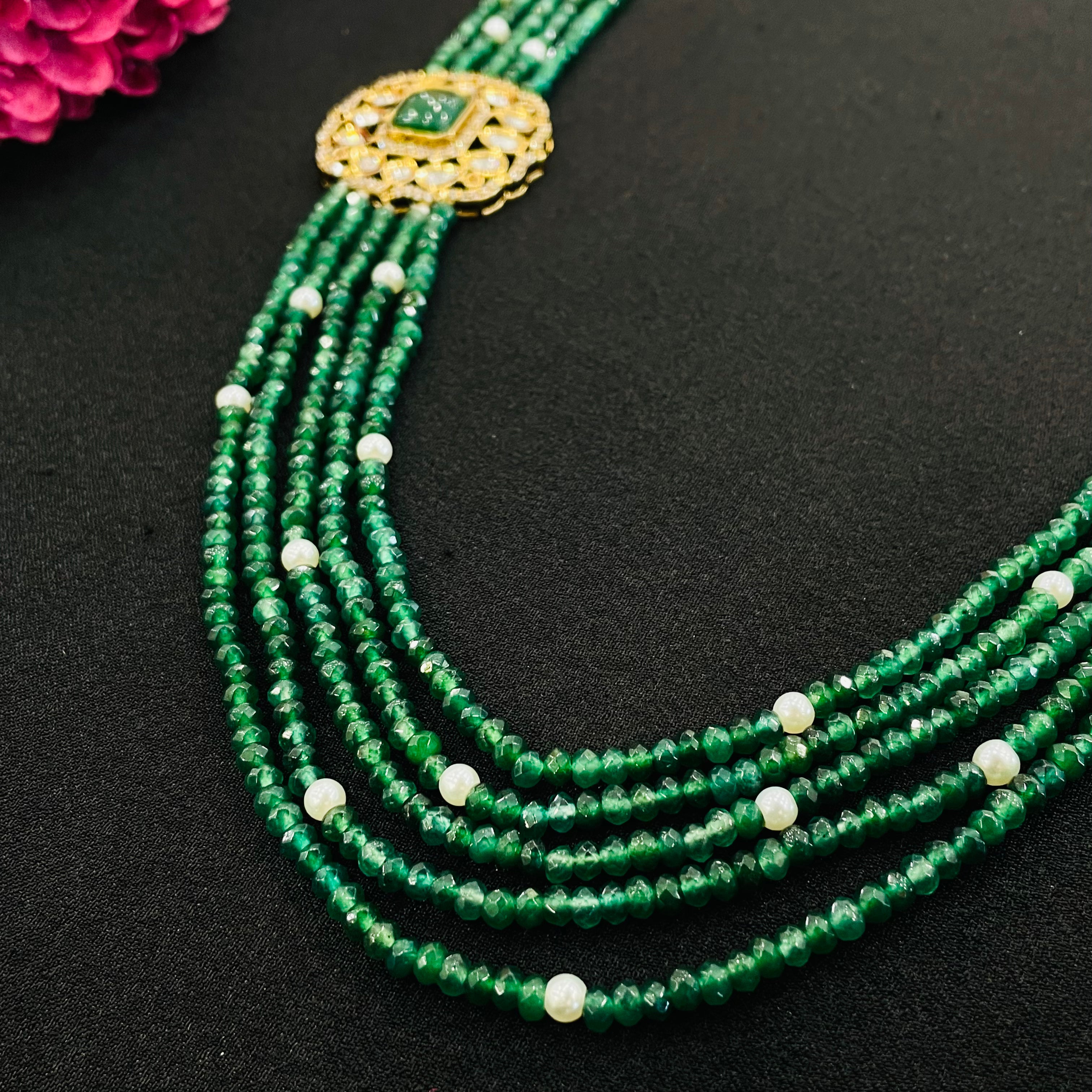 Nayaab arushi polki Neckpiece