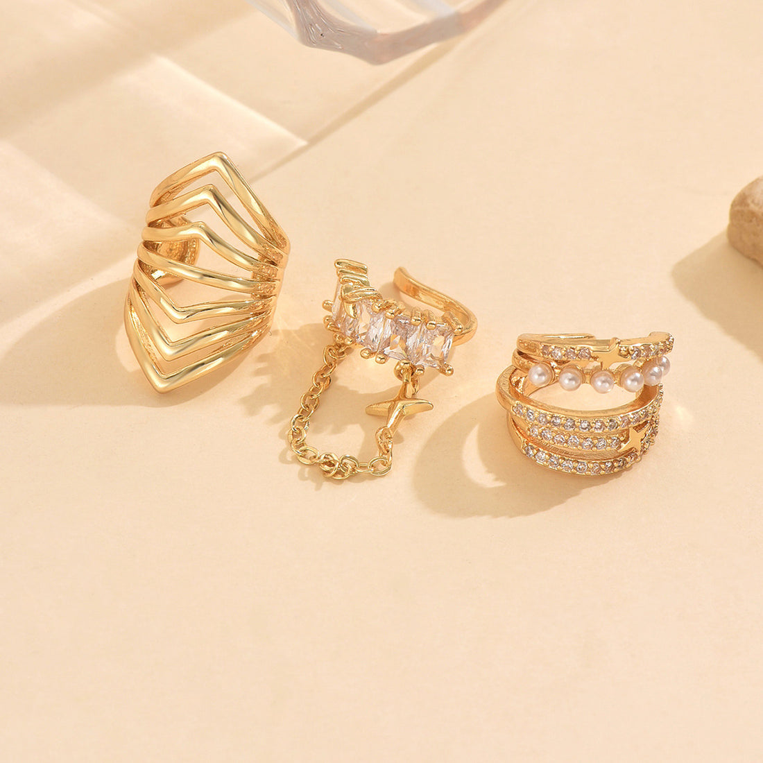 Layla Triple Earcuff