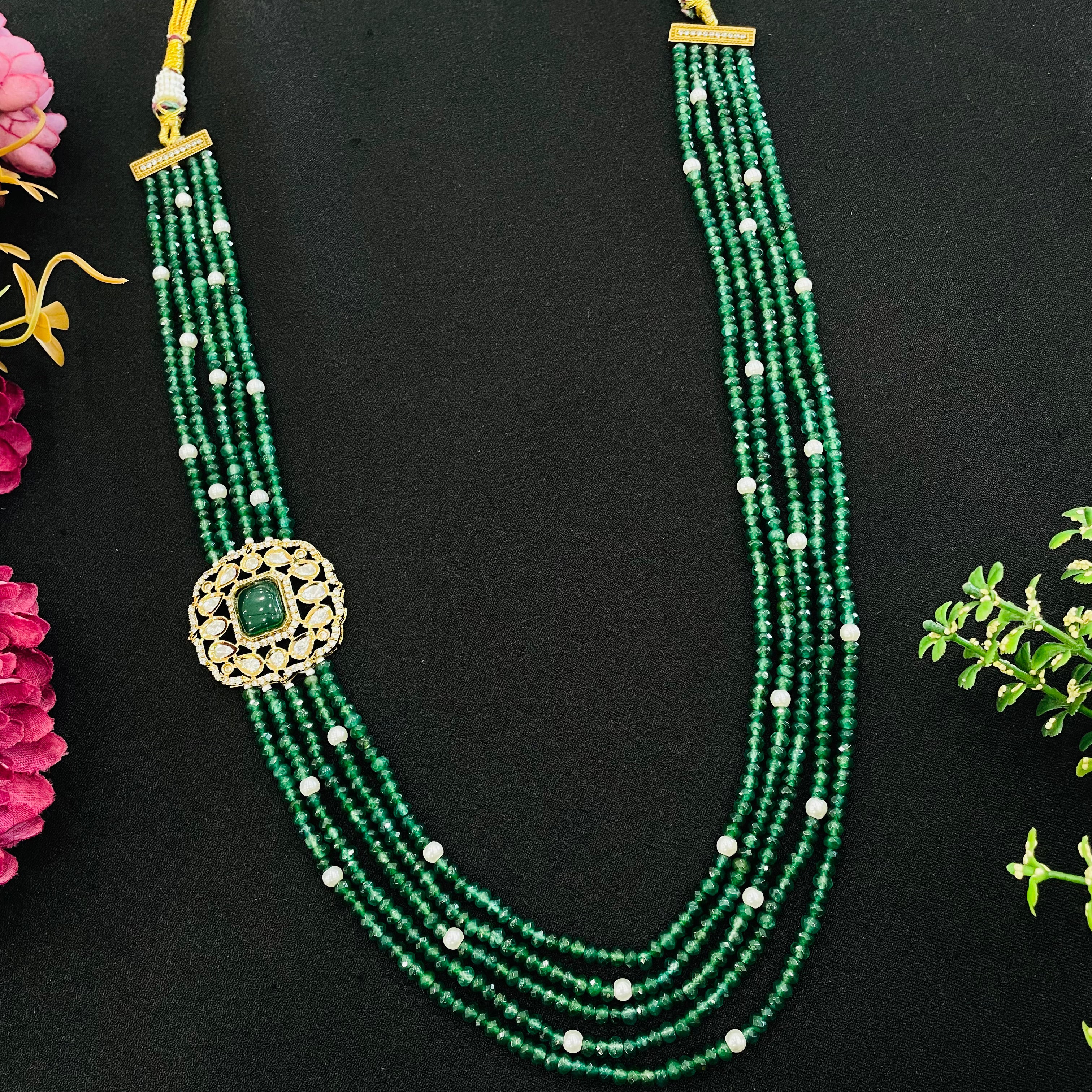 Nayaab arushi polki Neckpiece