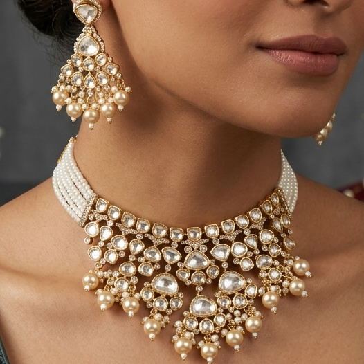 Nayaab Rose choker
