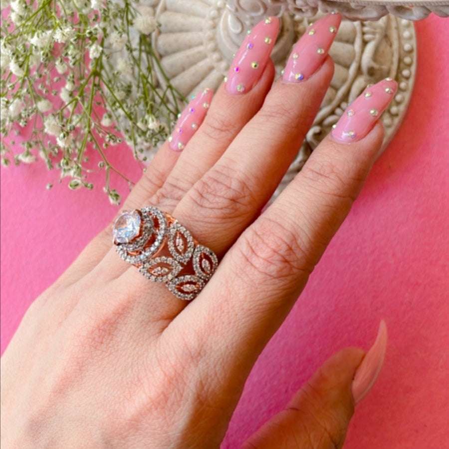 vs sterling silver cocktail ring 063