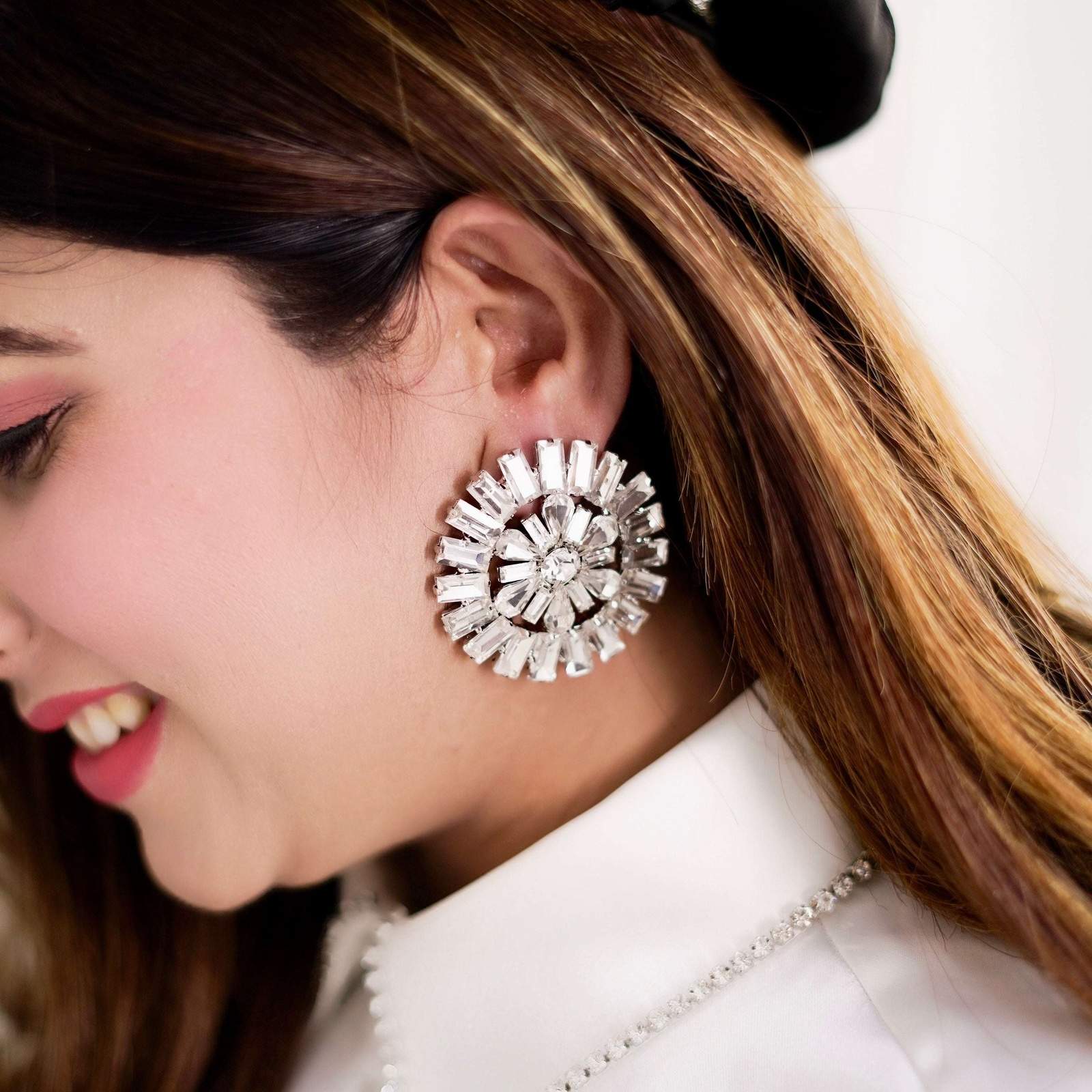 Layla Star Studs earrings E010 Velvet box by Shweta