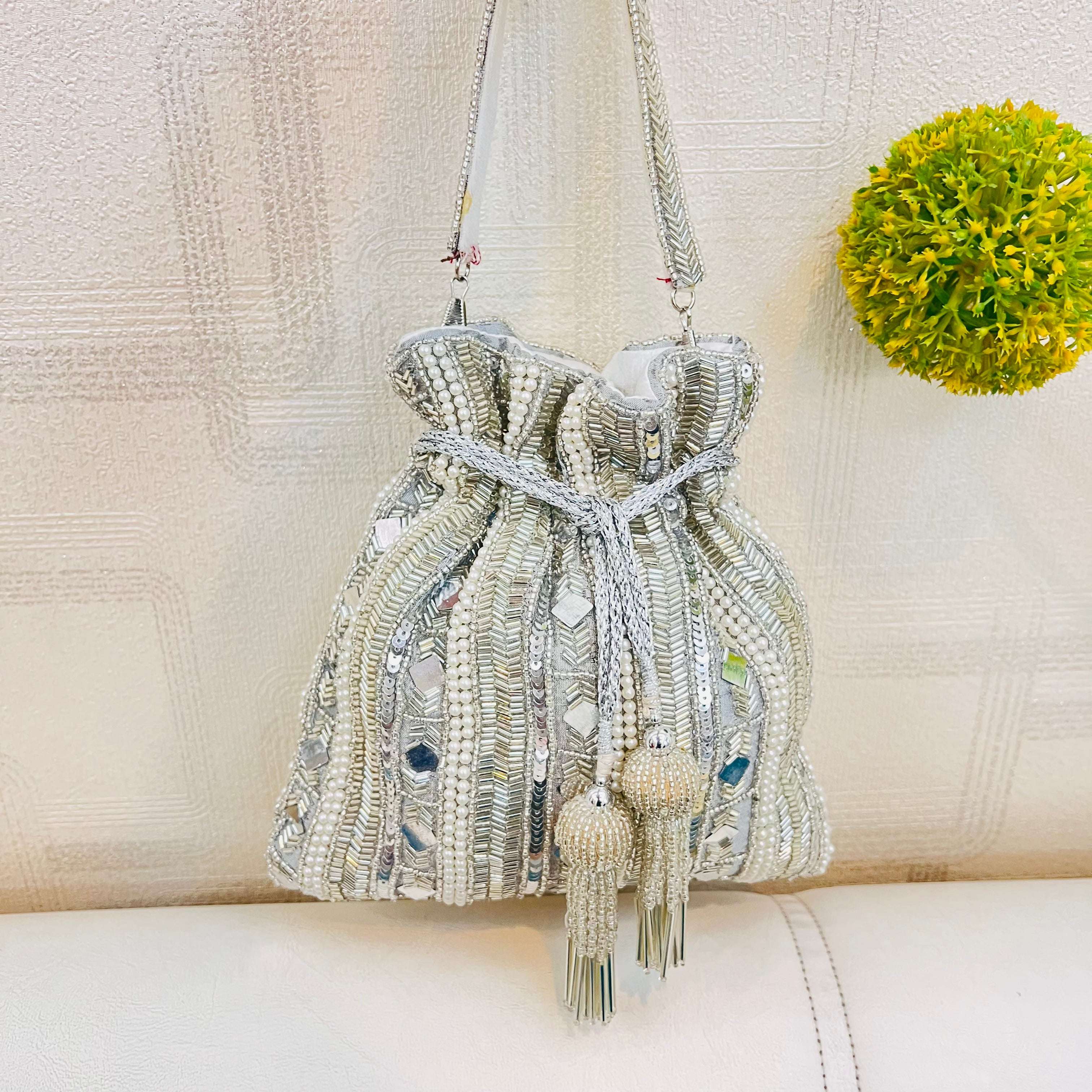 Silver potli sale